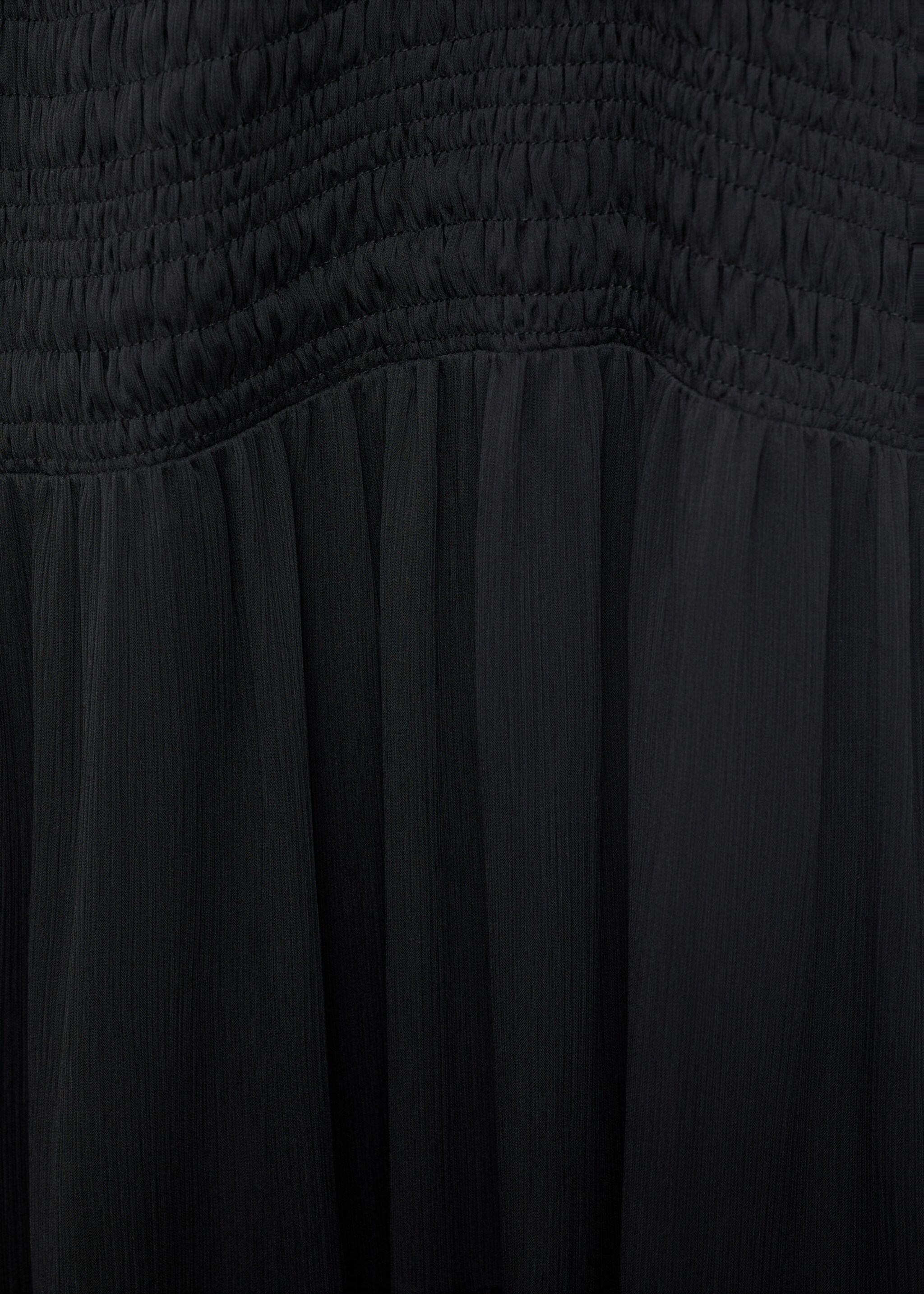 Robe maxi volant - Détail de l'article 8, Noir. Ref: 17001279-00.