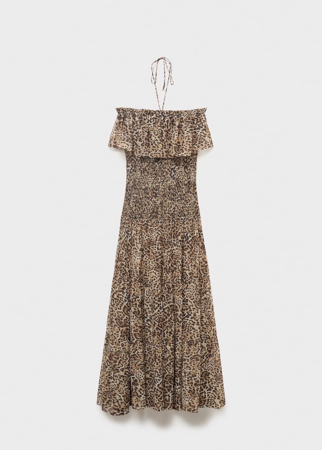 maaページ Leopard-print maxi-dress - Women | MANGO USA