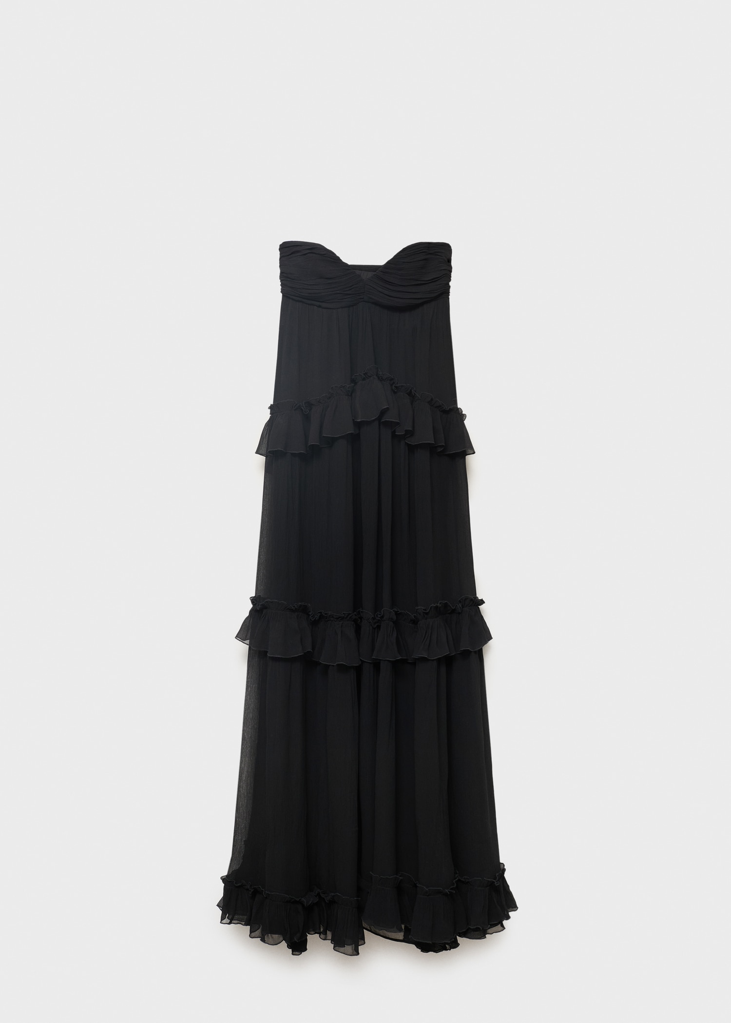 Maxi vestido palabra de honor - Artículo sin modelo