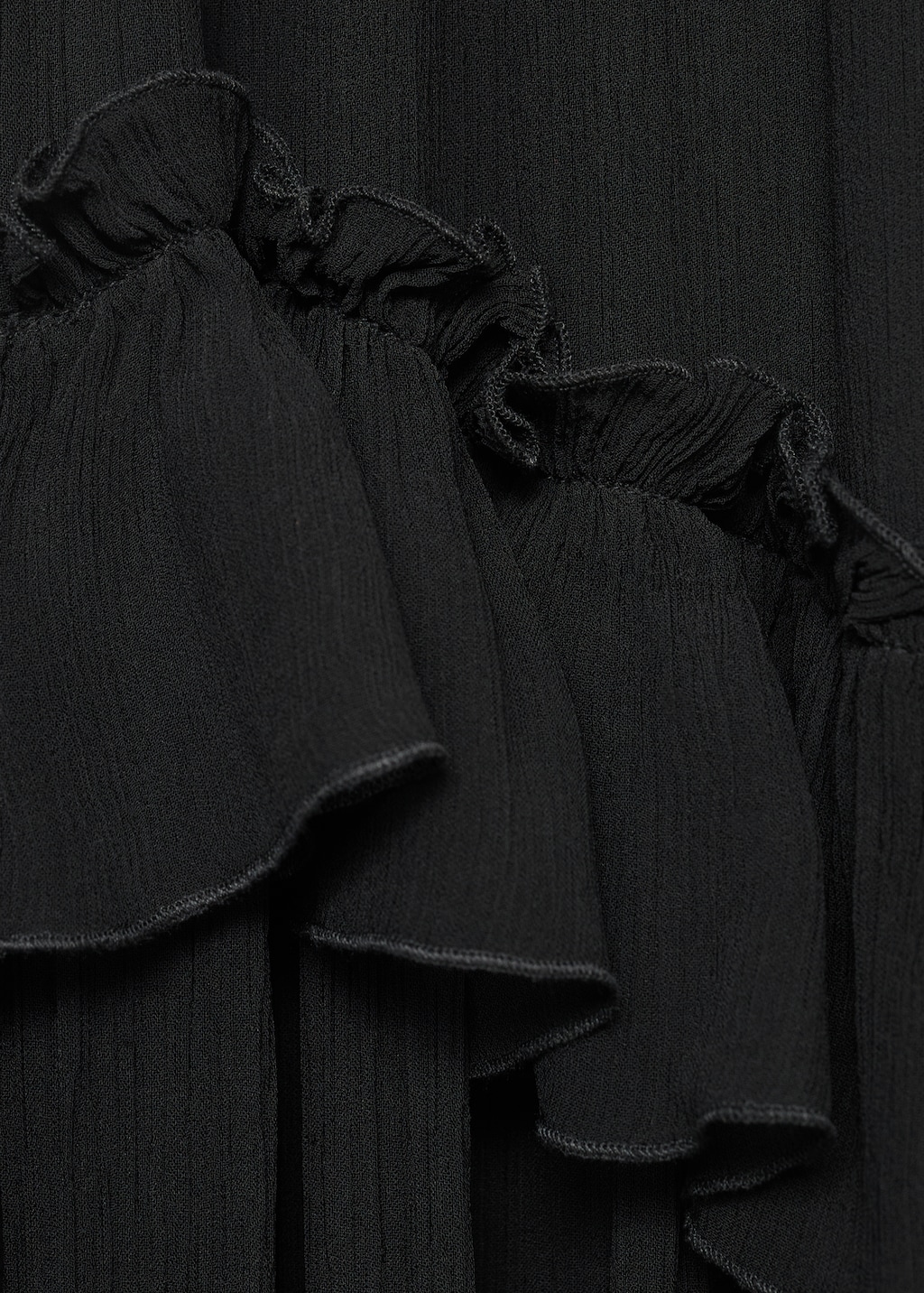 Strapless maxi-dress