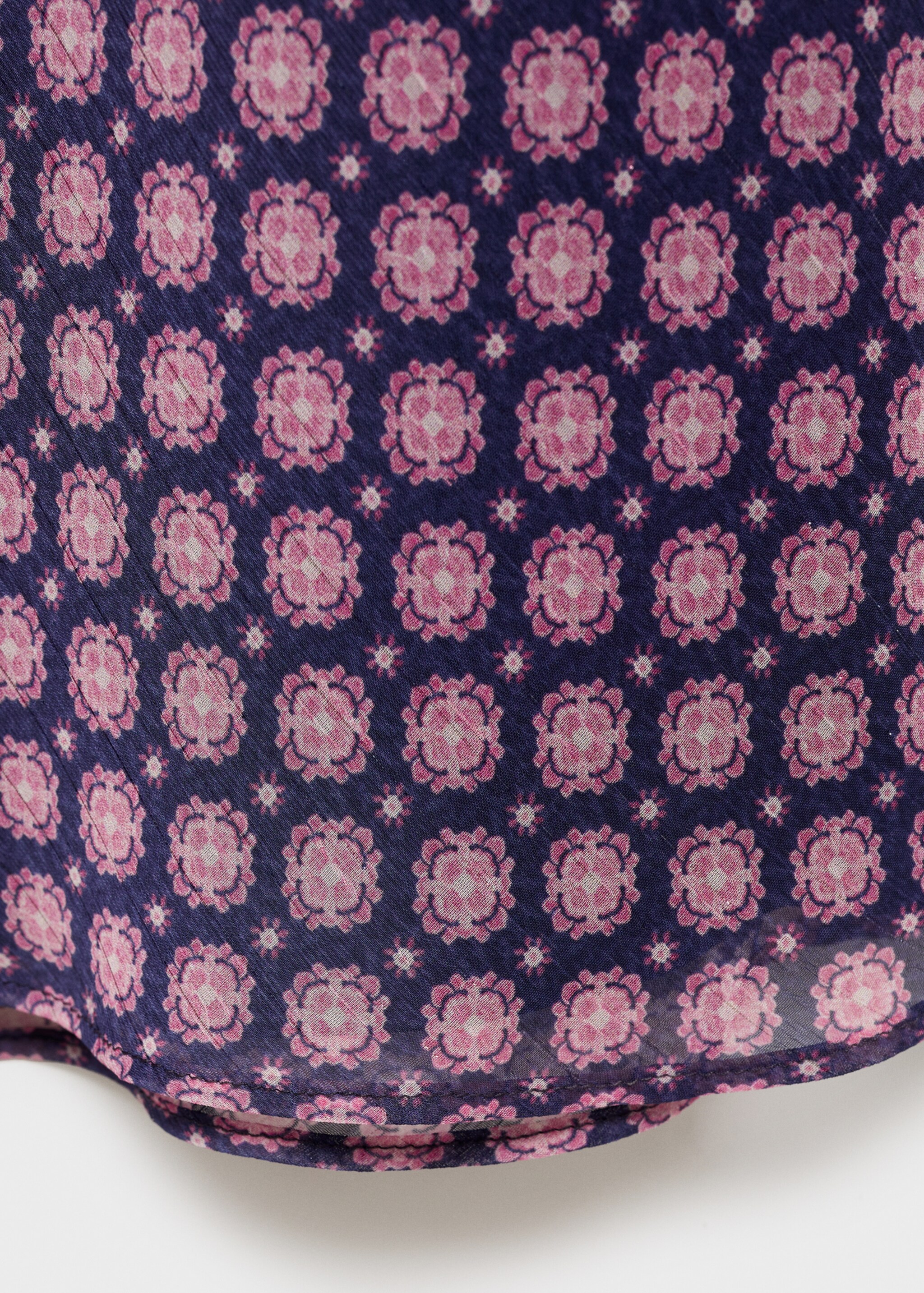 Flowy printed skirt - Details of the article 8