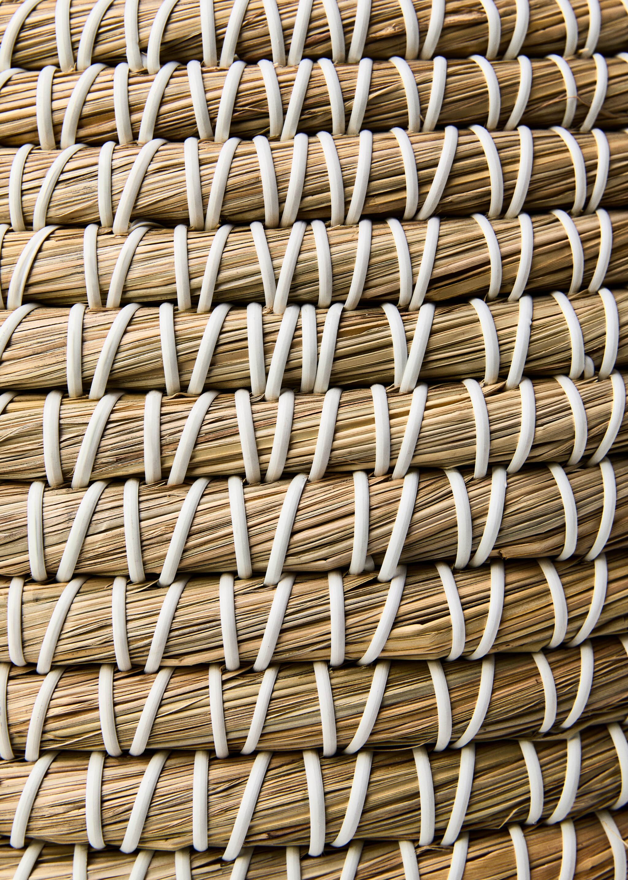 Grand panier ovale en fibres naturelles - Détail de l'article 3