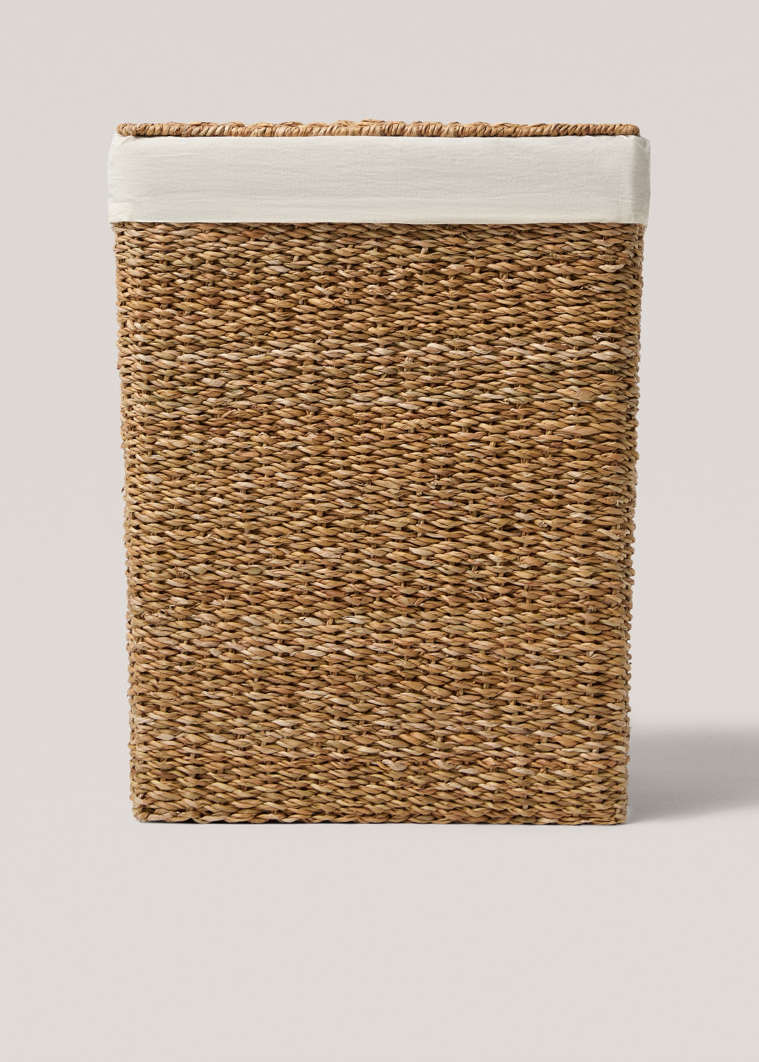 Grand panier à linge en jonc de mer - Article sans modèle