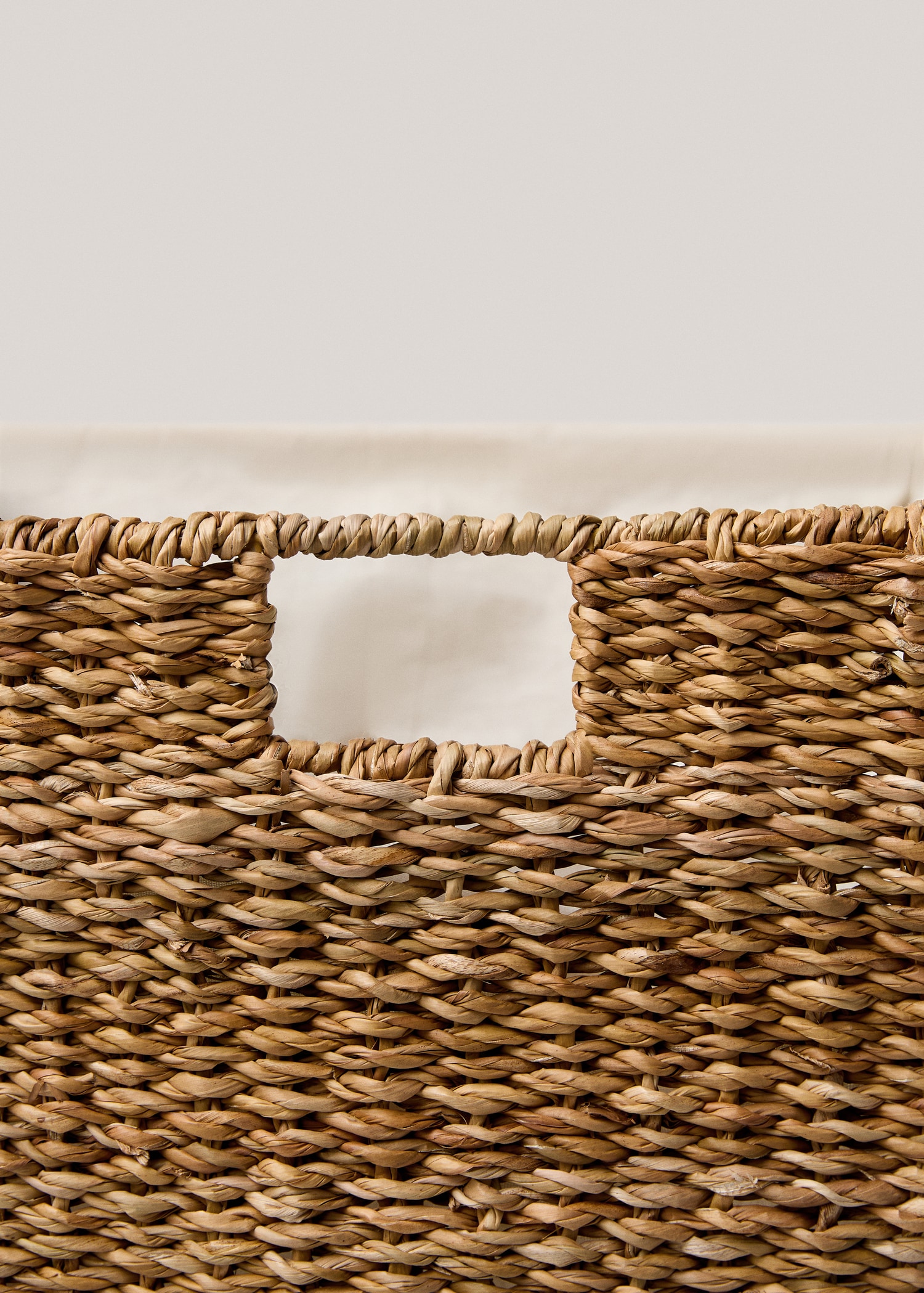 Grand panier à linge en jonc de mer - Détail de l'article 3