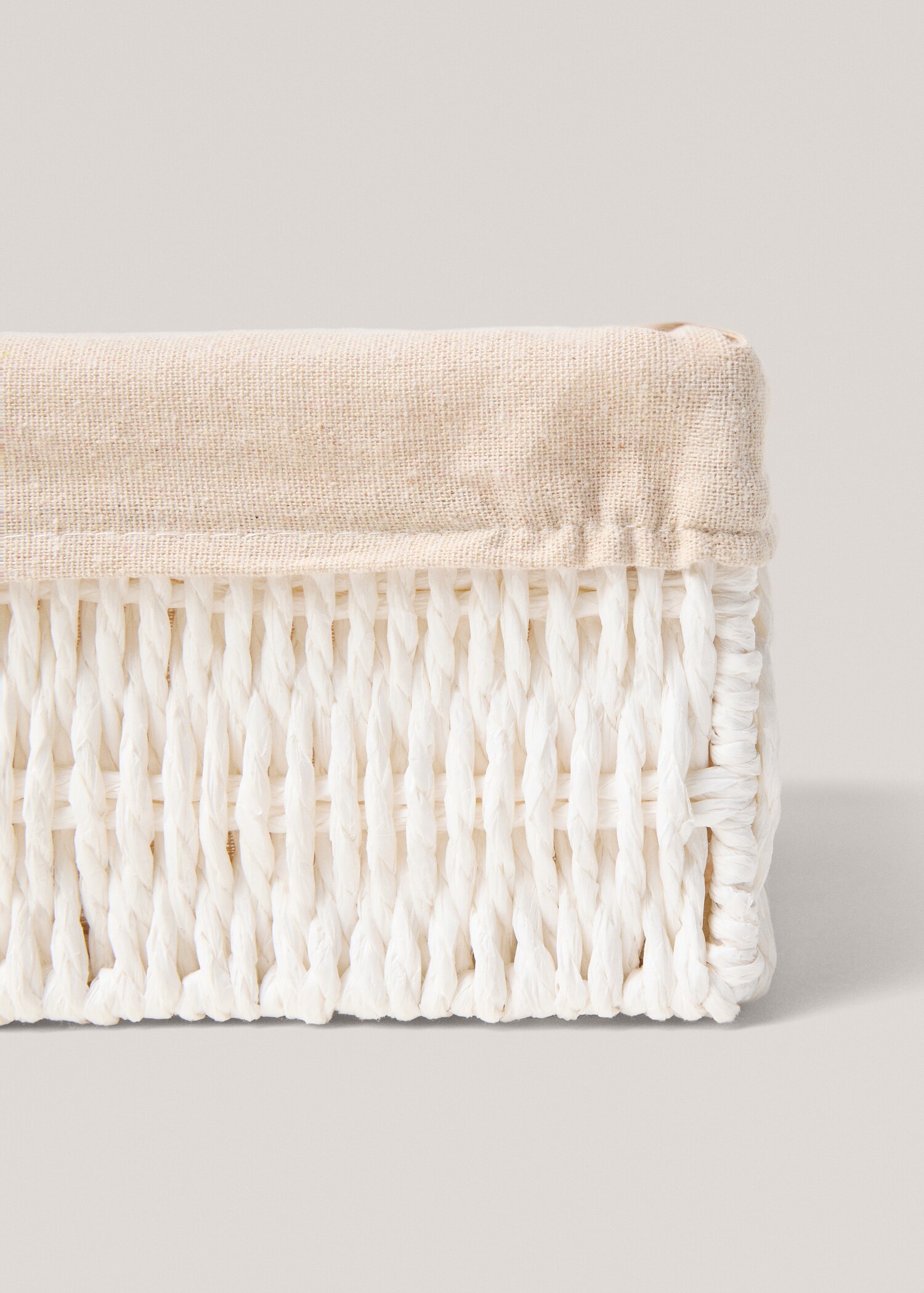 Medium rectangular paper basket - Details of the article 1