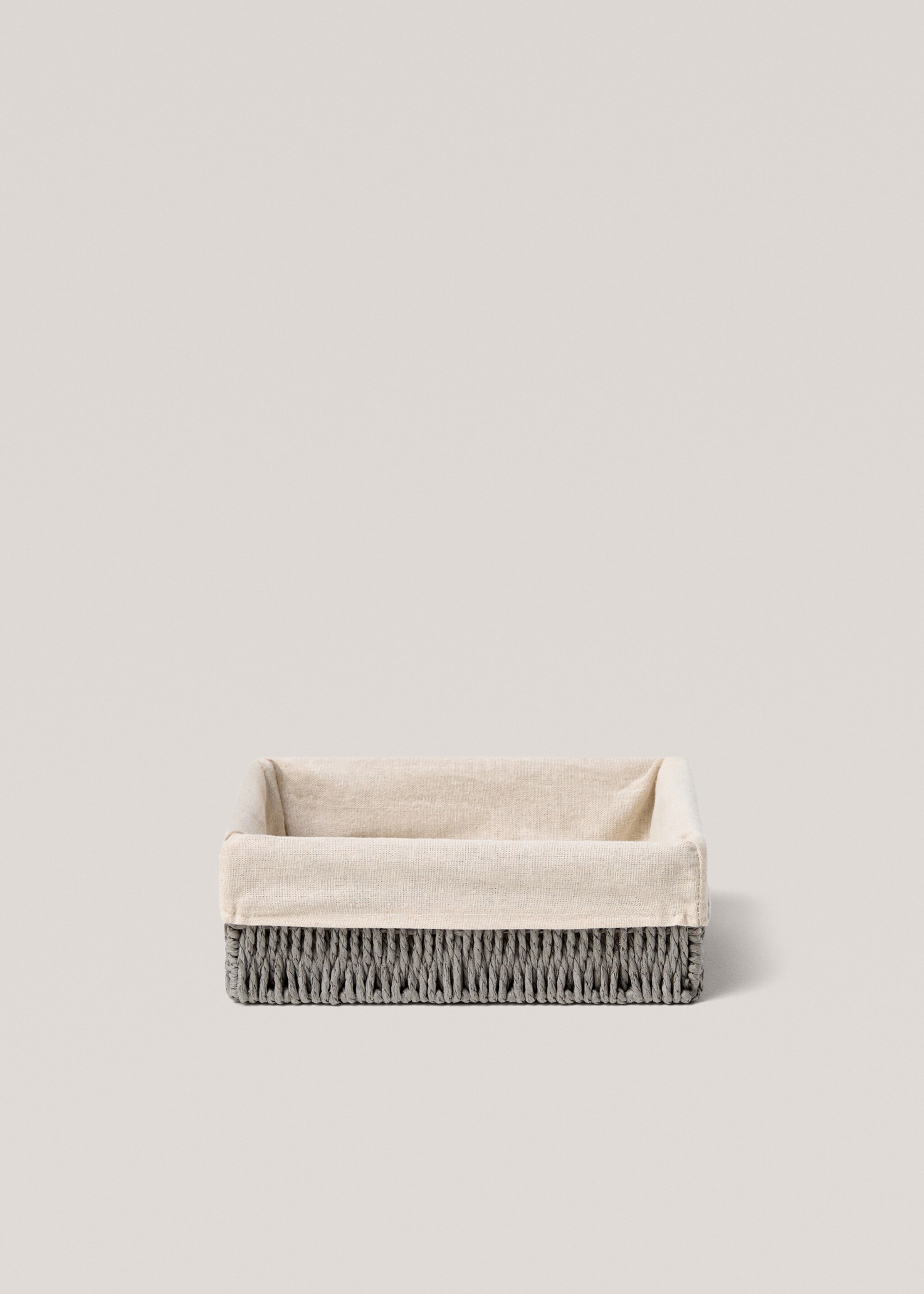 Large rectangular paper basket - Article without model