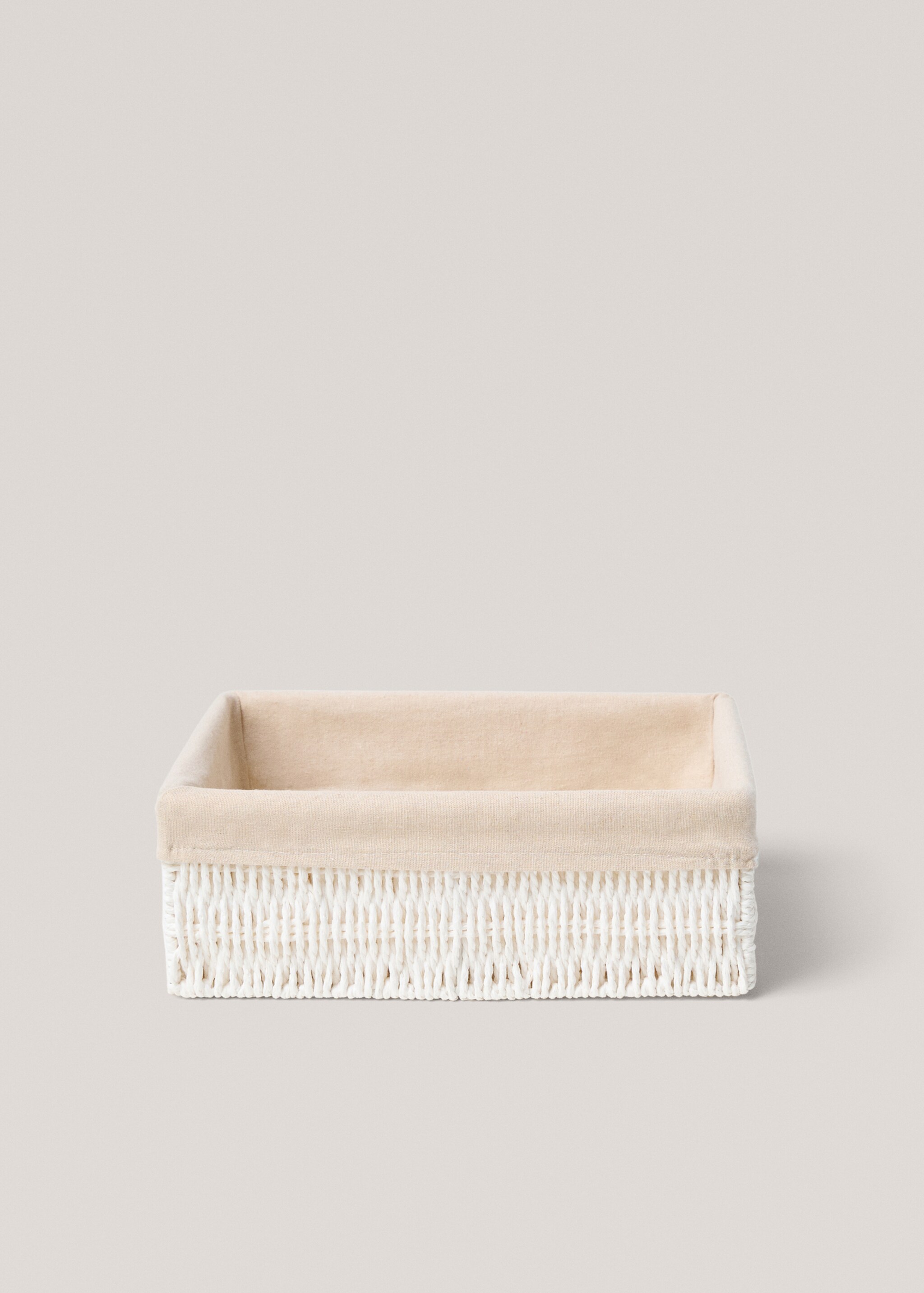 Small rectangular paper basket - Article without model