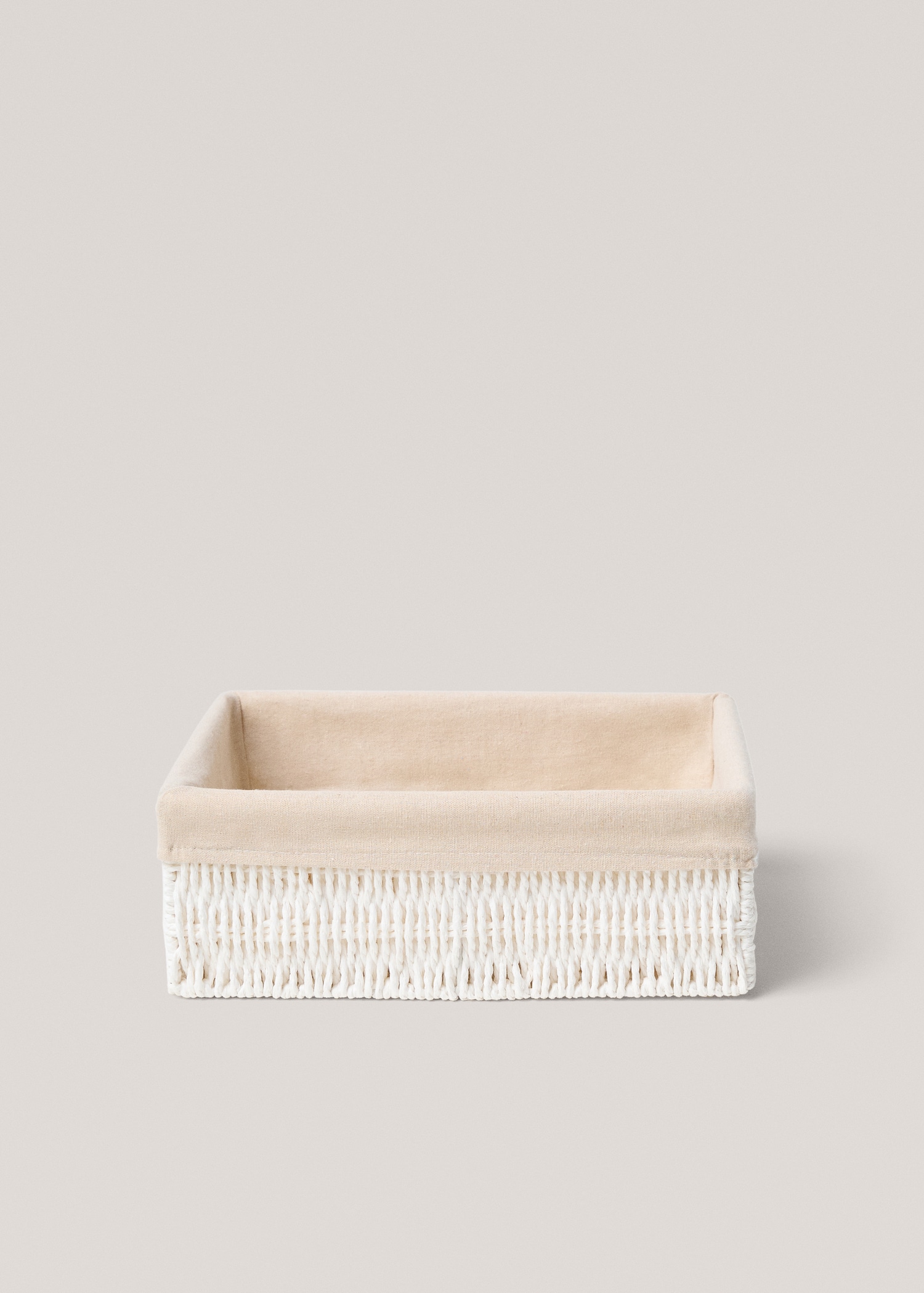 Small rectangular paper basket - Article without model