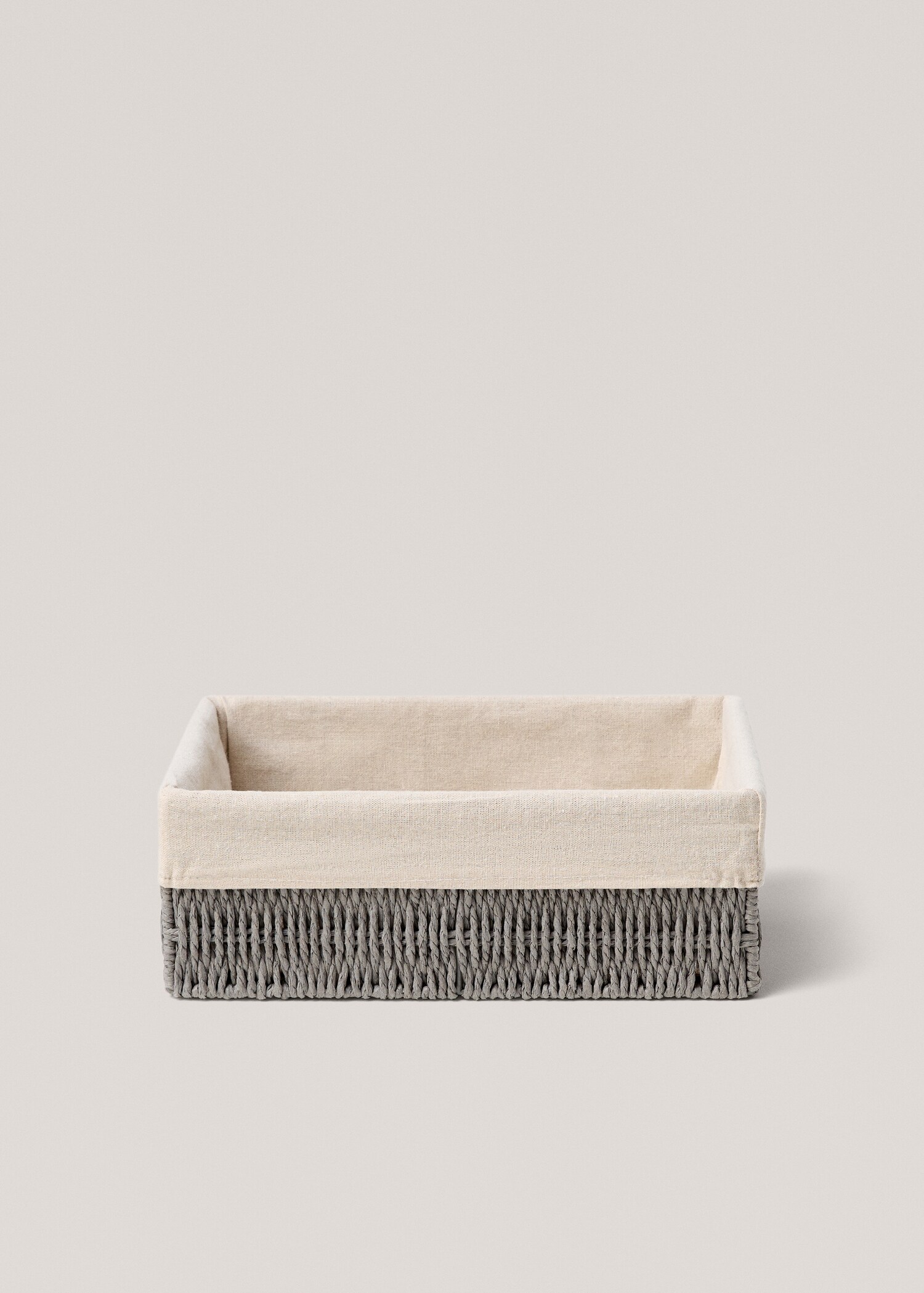 Small rectangular paper basket - Article without model