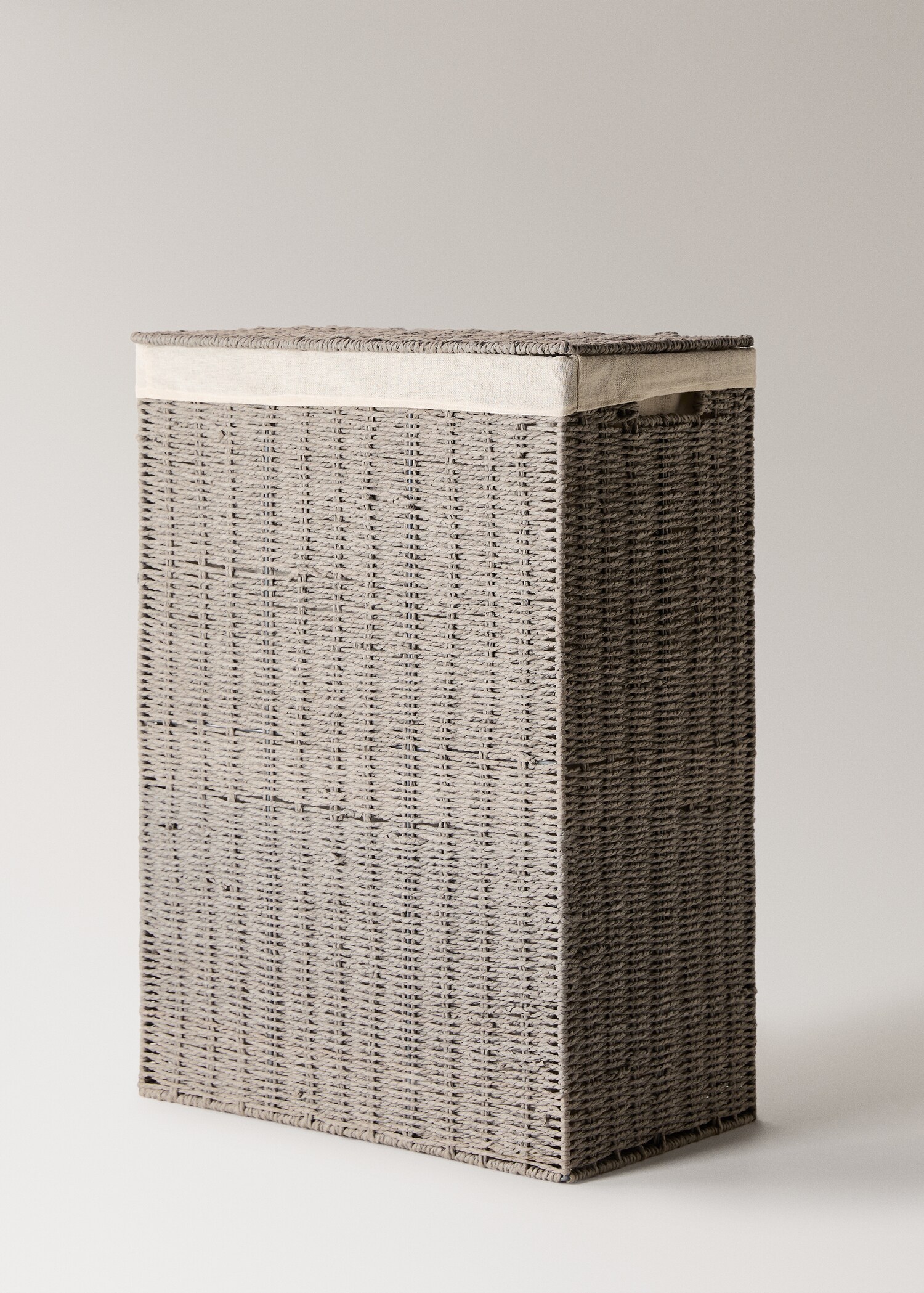 Grand panier à linge en papier tressé - Détail de l'article 1