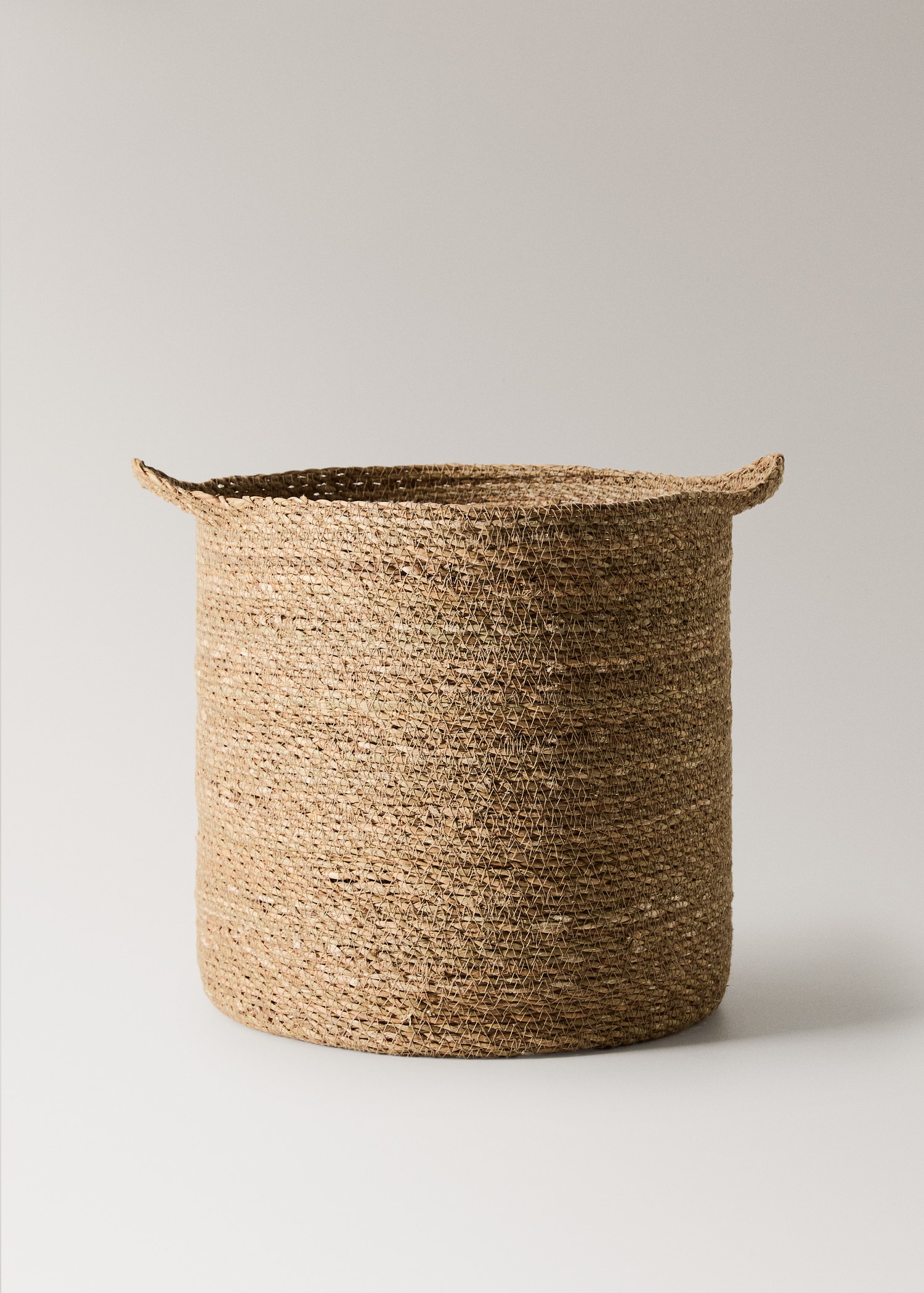 Small seagrass basket with handles - Article without model