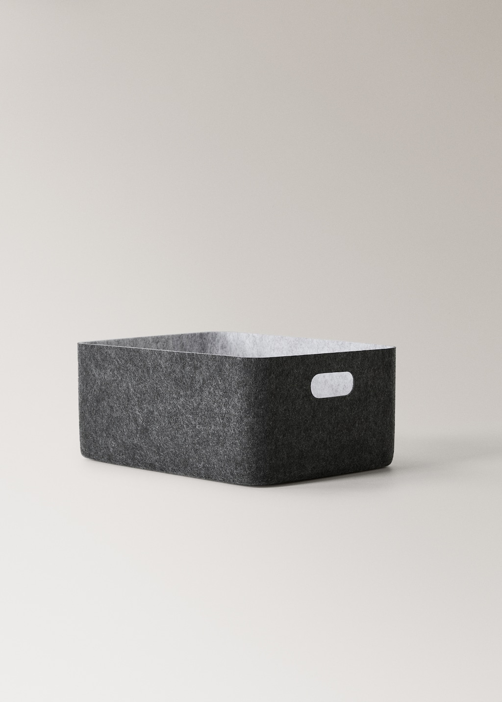 Large felt box with handles