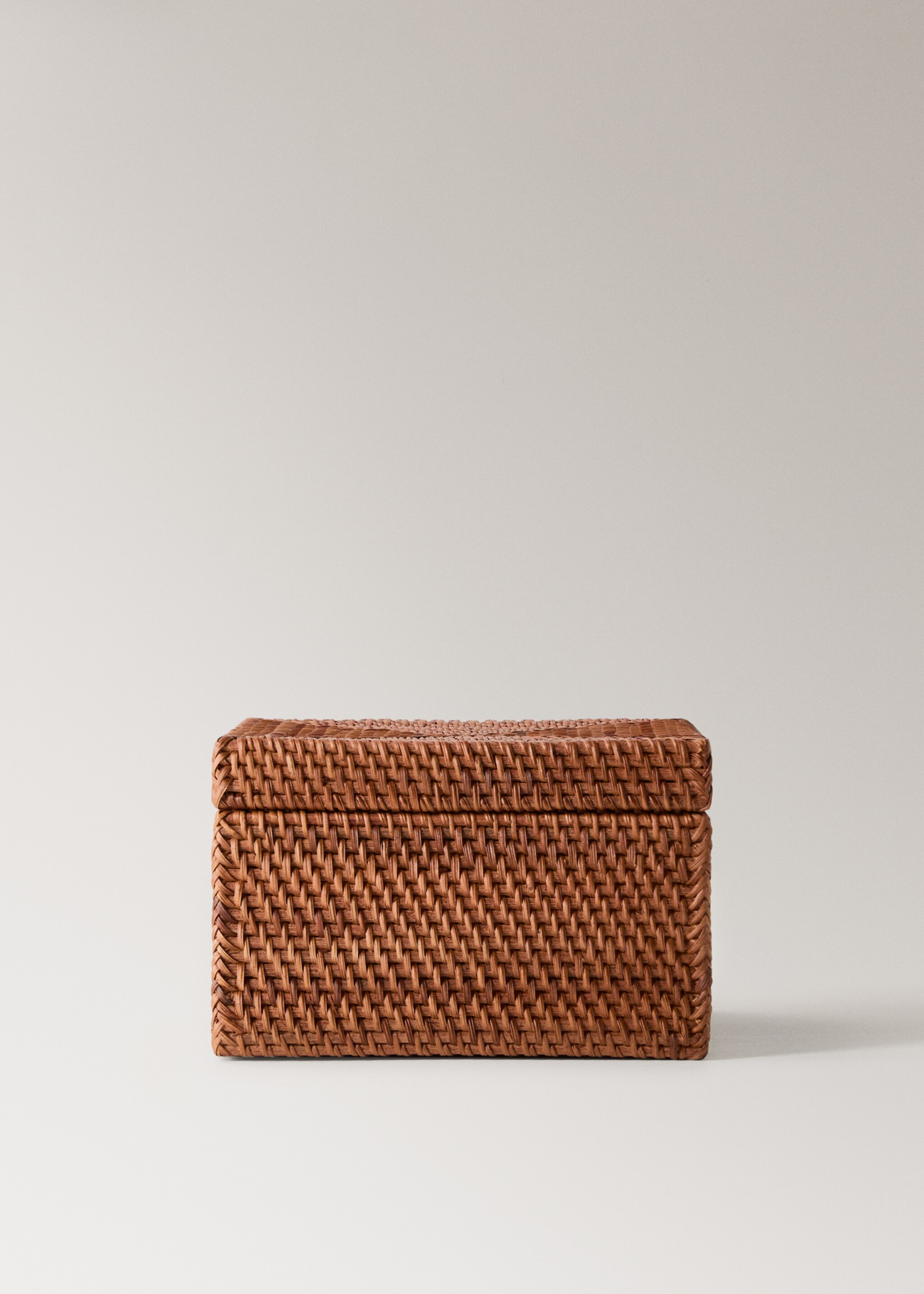 Small thin rattan box - Article without model