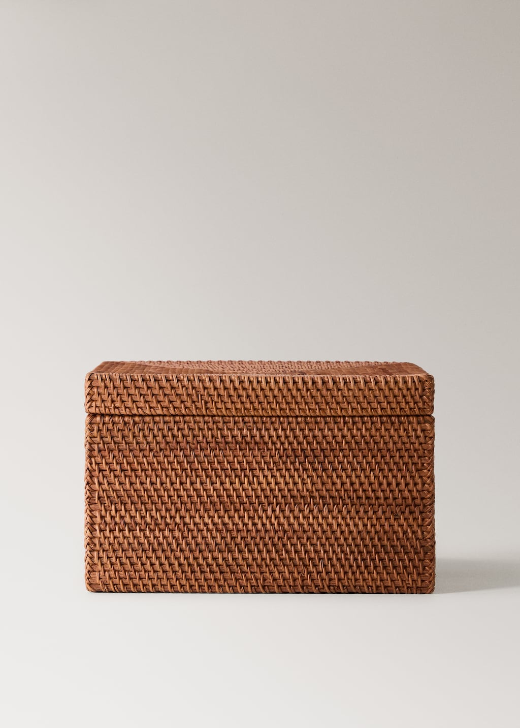 Medium thin rattan box