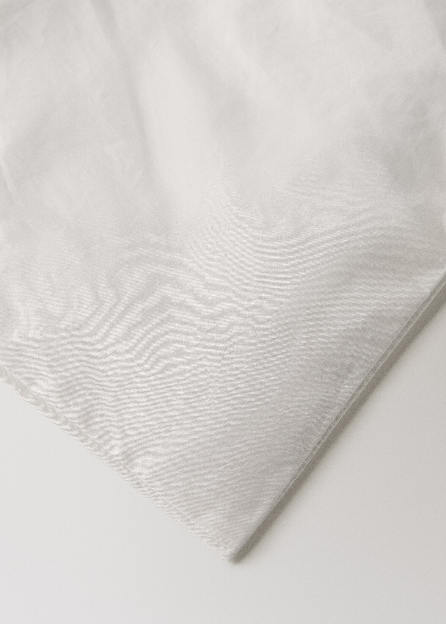 Percale cotton duvet cover King bed - Details of the article 3