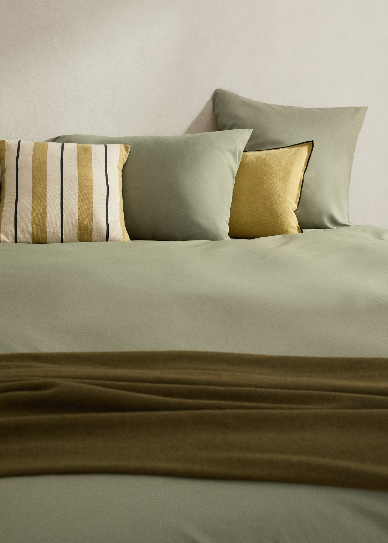Percale cotton duvet cover King bed - Details of the article 7