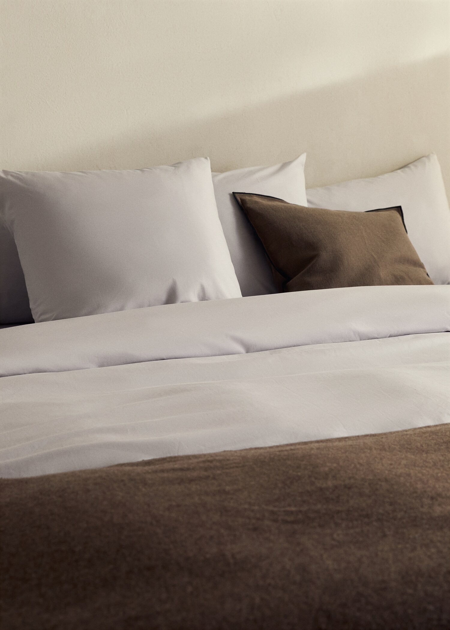 Percale cotton duvet cover King bed - Details of the article 7