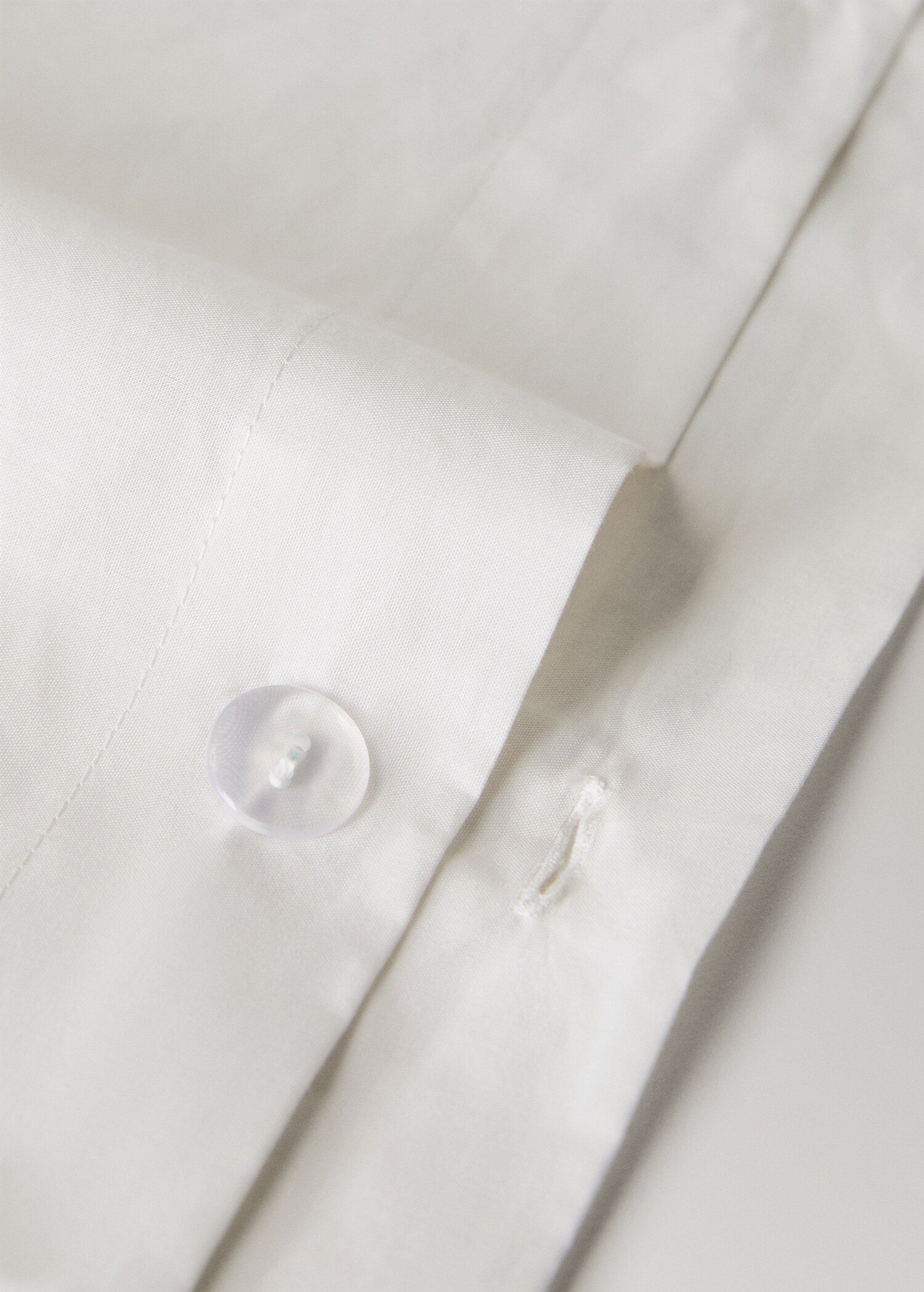 Bettbezug aus Baumwoll-Perkal für 90 cm Bett - Detail des Artikels 1