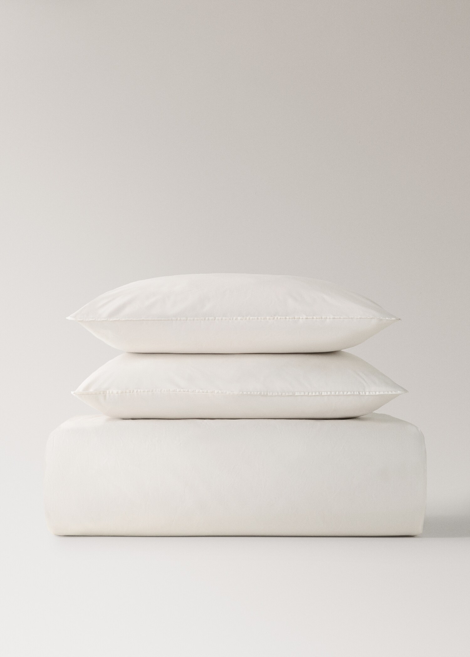 300 threads percale cotton duvet cover King bed - Article without model