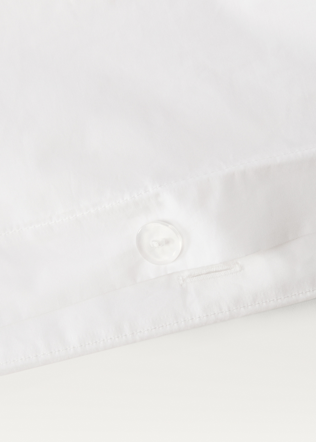 300-thread count cotton percale duvet cover for 150/160 cm bed