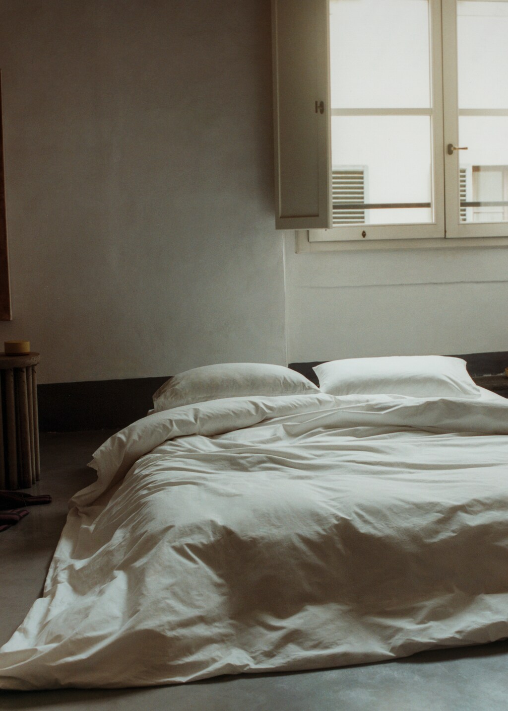 300-thread count cotton percale duvet cover for 150/160 cm bed