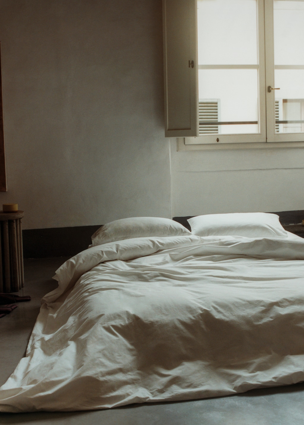 300-thread count cotton percale duvet cover for 150/160 cm bed