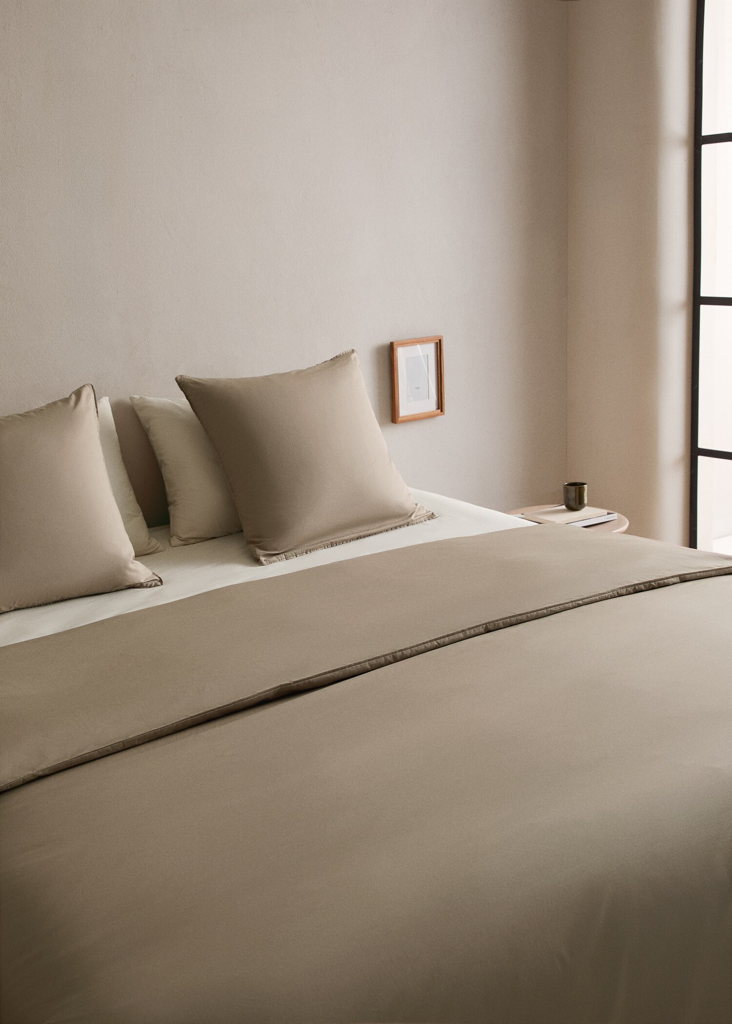 300 threads percale cotton duvet cover King bed - Details of the article 7