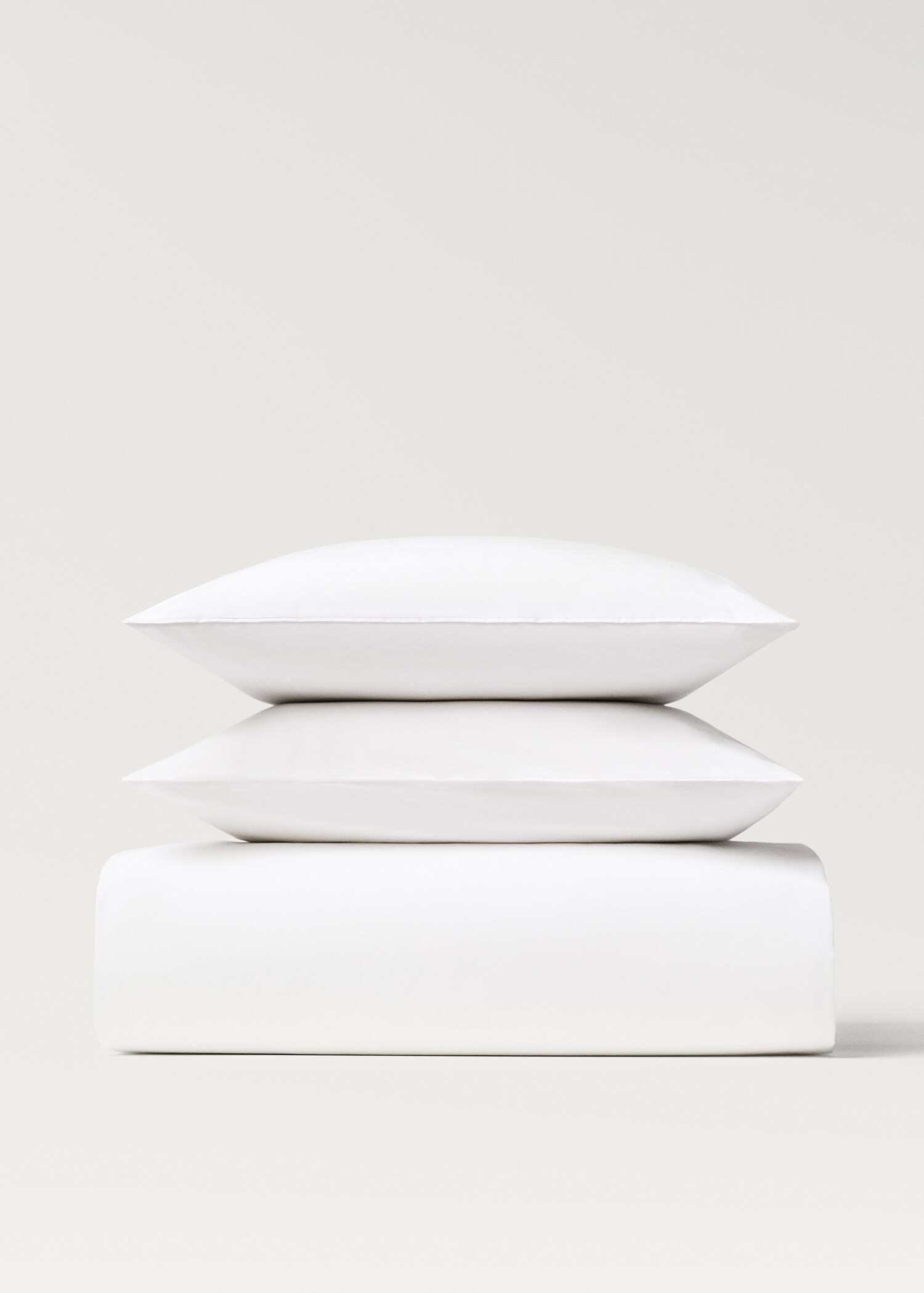 Housse de couette coton percale 300 fils lit 180/200 cm - Article sans modèle