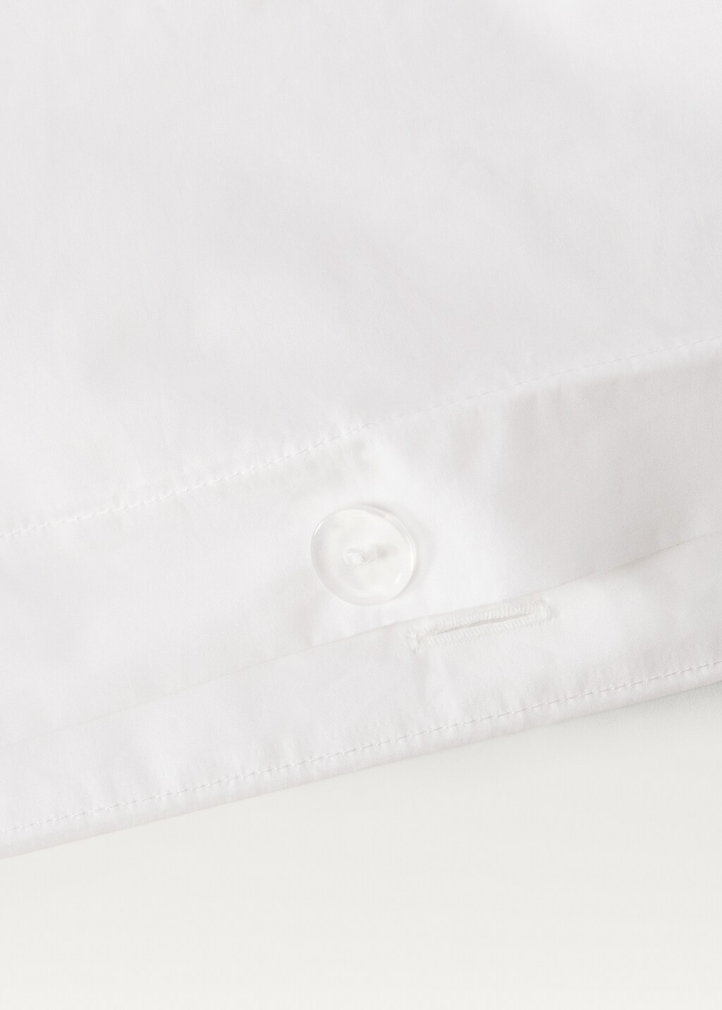 300-thread count cotton percale duvet cover for 180/200 cm bed