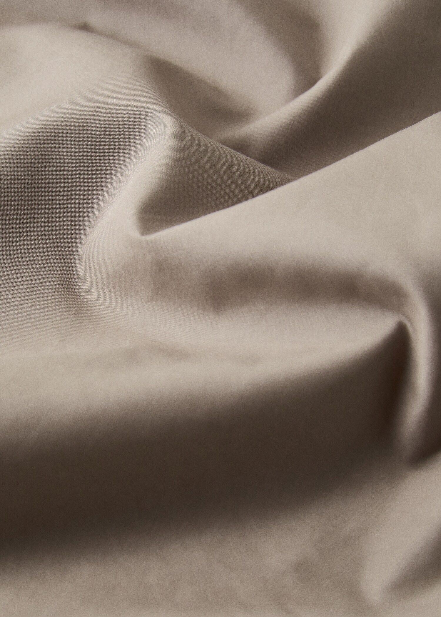 300 threads cotton percale duvet cover Superking bed - Details of the article 2