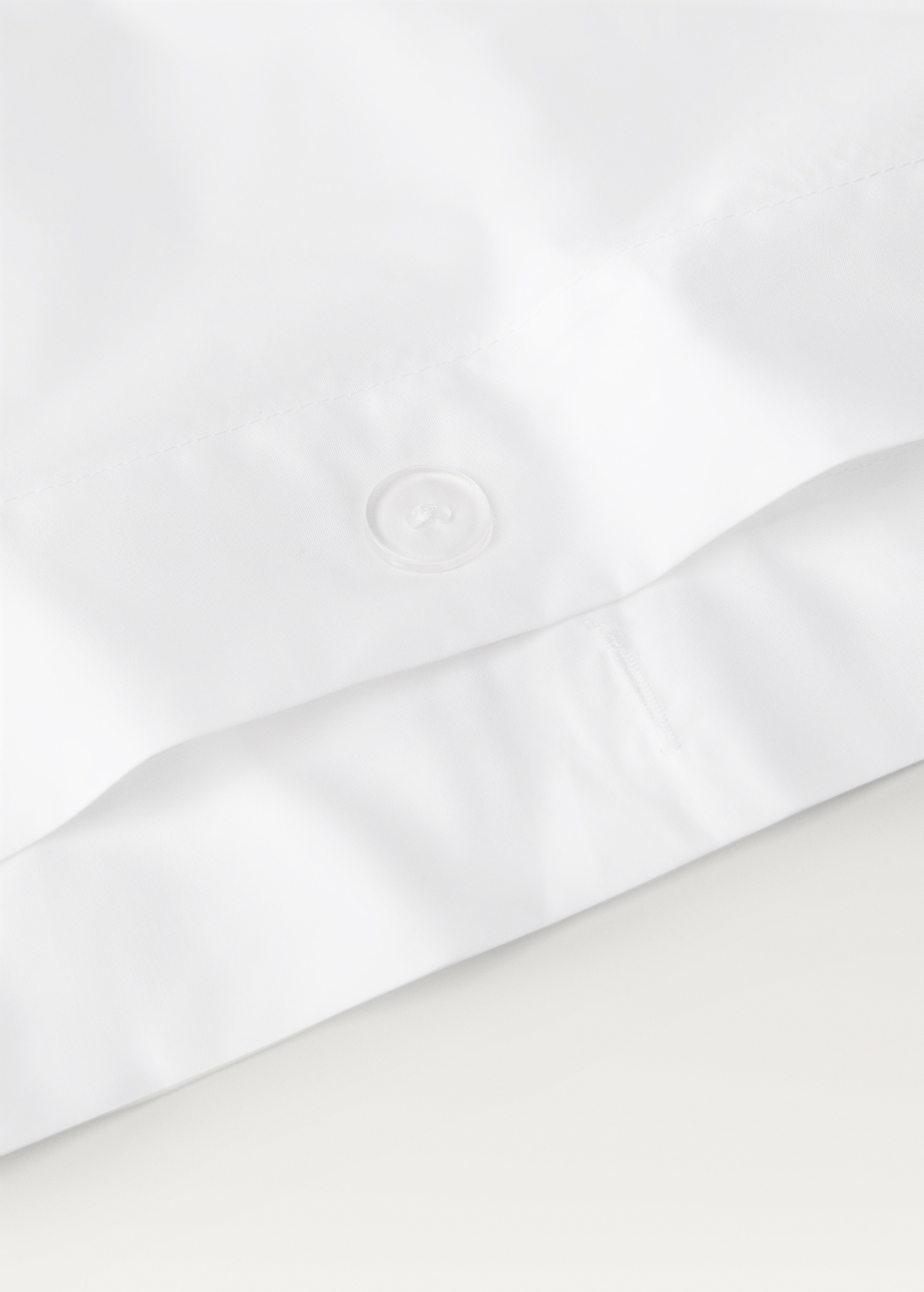 Housse de couette percale de coton 500 fils lit 150/160 cm - Détail de l'article 1