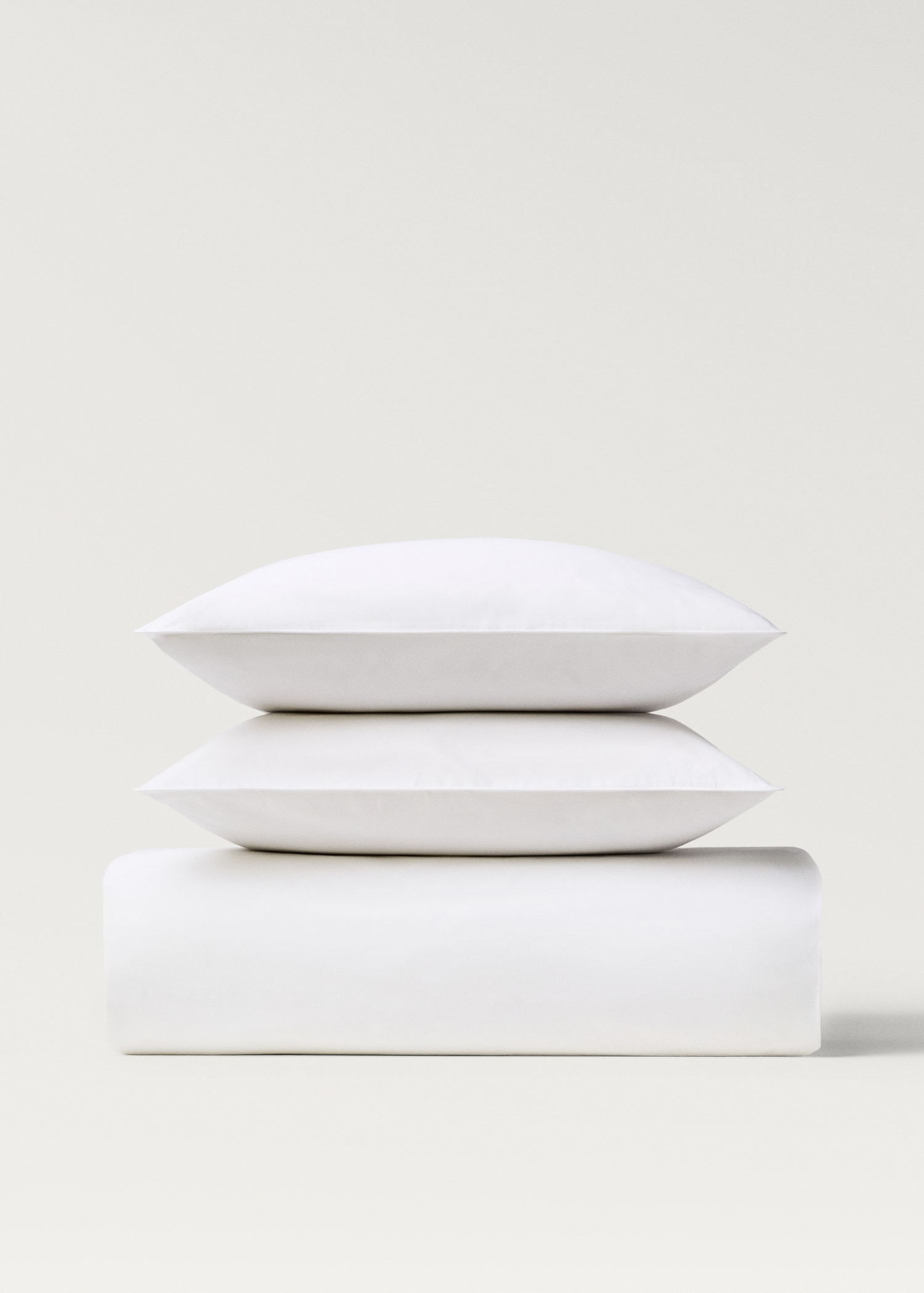 Housse de couette percale de coton 500 fils lit 180/200 cm - Article sans modèle