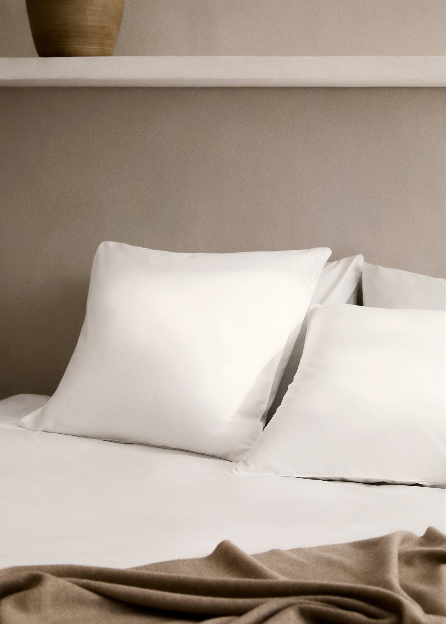 Housse de couette percale de coton 500 fils lit 135 cm - Détail de l'article 7