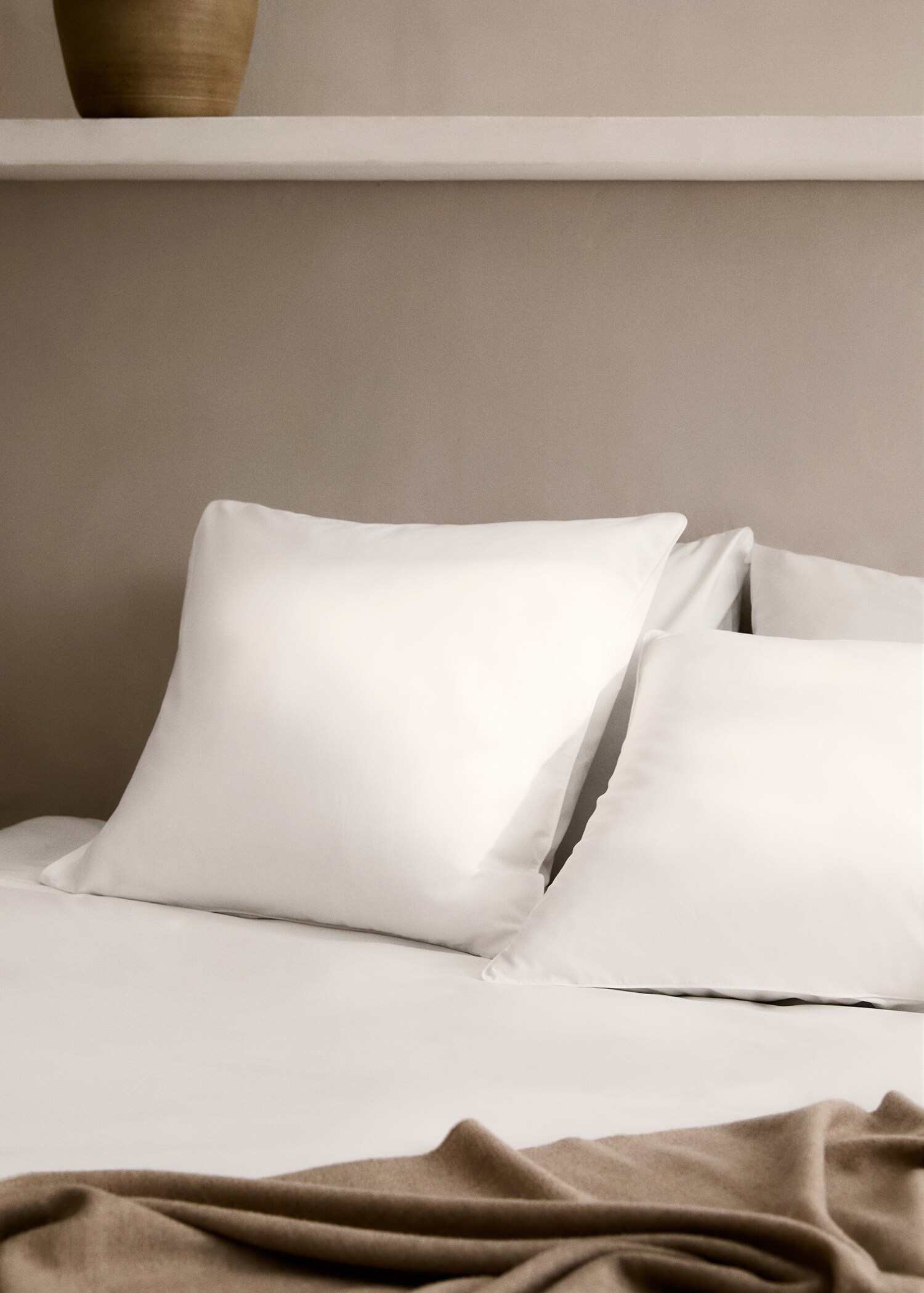 Housse de couette percale de coton 500 fils lit 90 cm - Détail de l'article 7