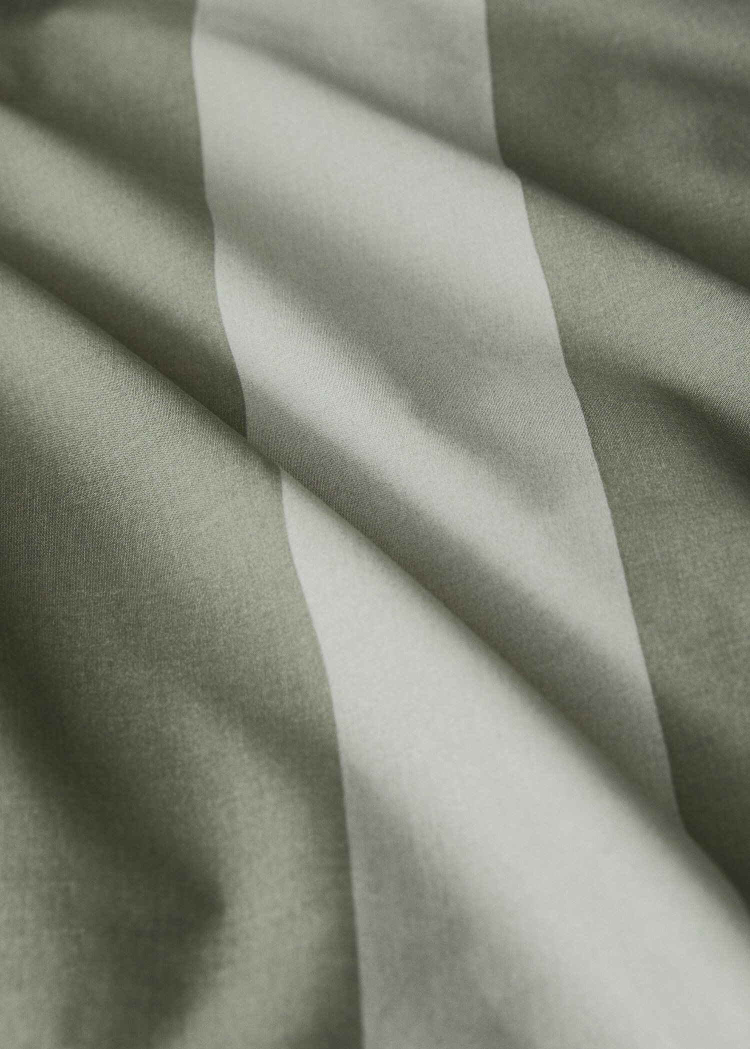 Housse de couette percale de coton rayures lit 90 cm - Détail de l'article 2