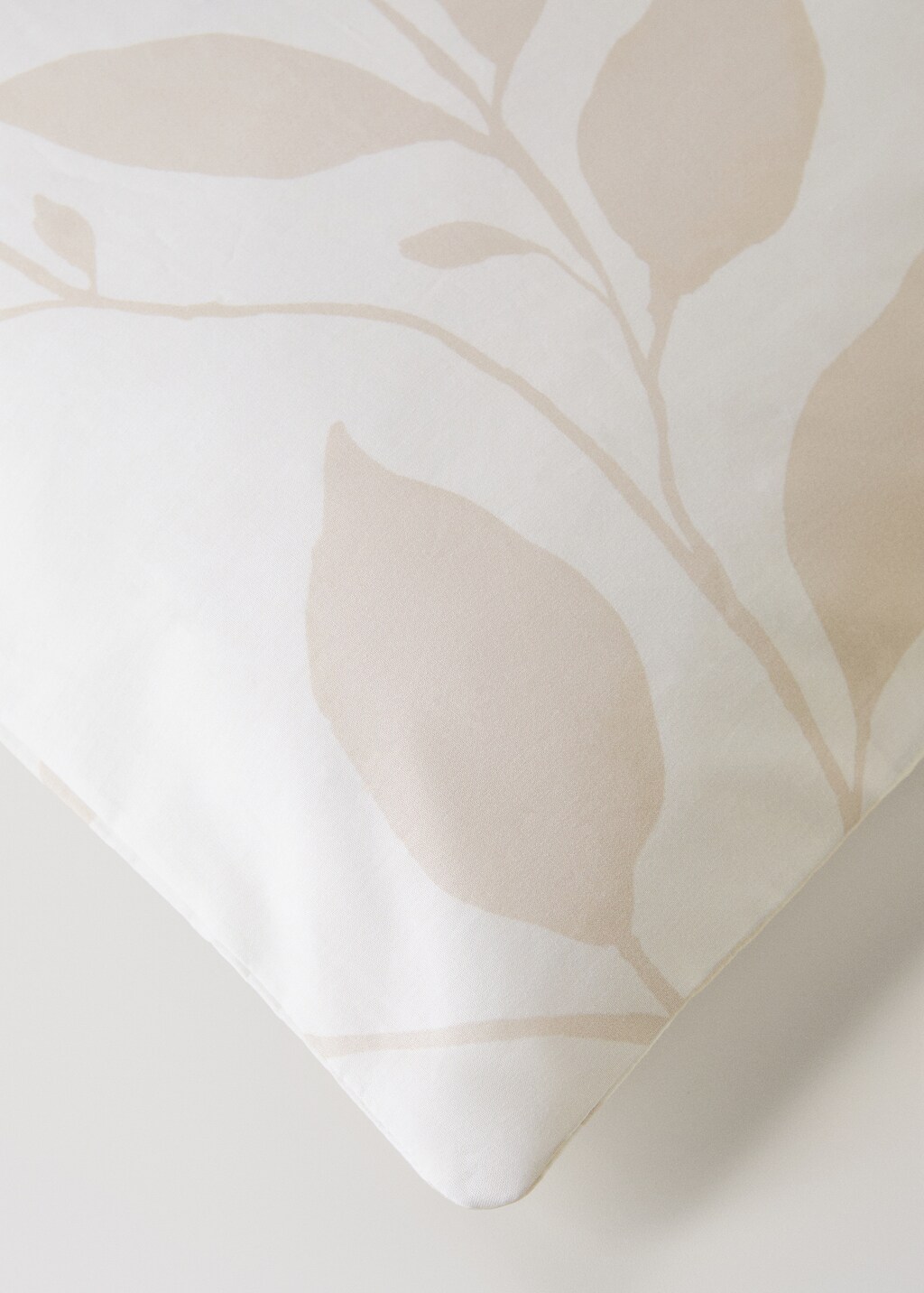 200-thread count percale cotton floral-print duvet cover for / cm bed