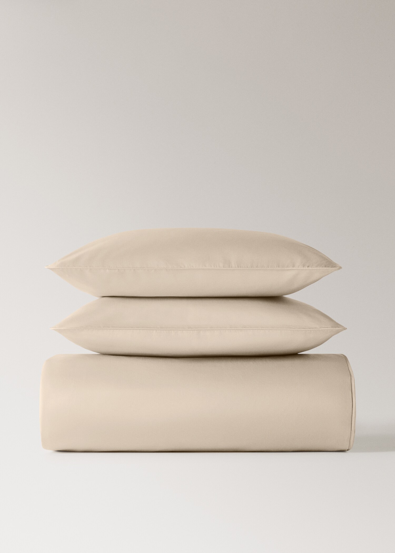 Bettbezug aus Baumwollsatin 600 Fäden für Bett 200 cm - Artikel ohne Model