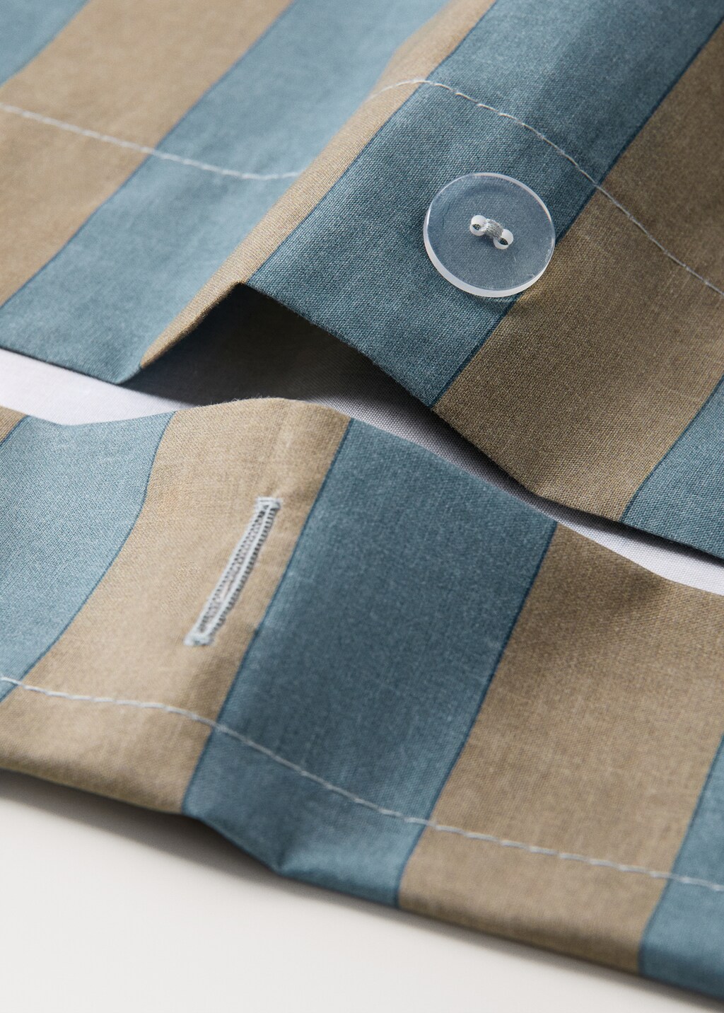 Children's Kodak-striped duvet cover for 90 cm bed