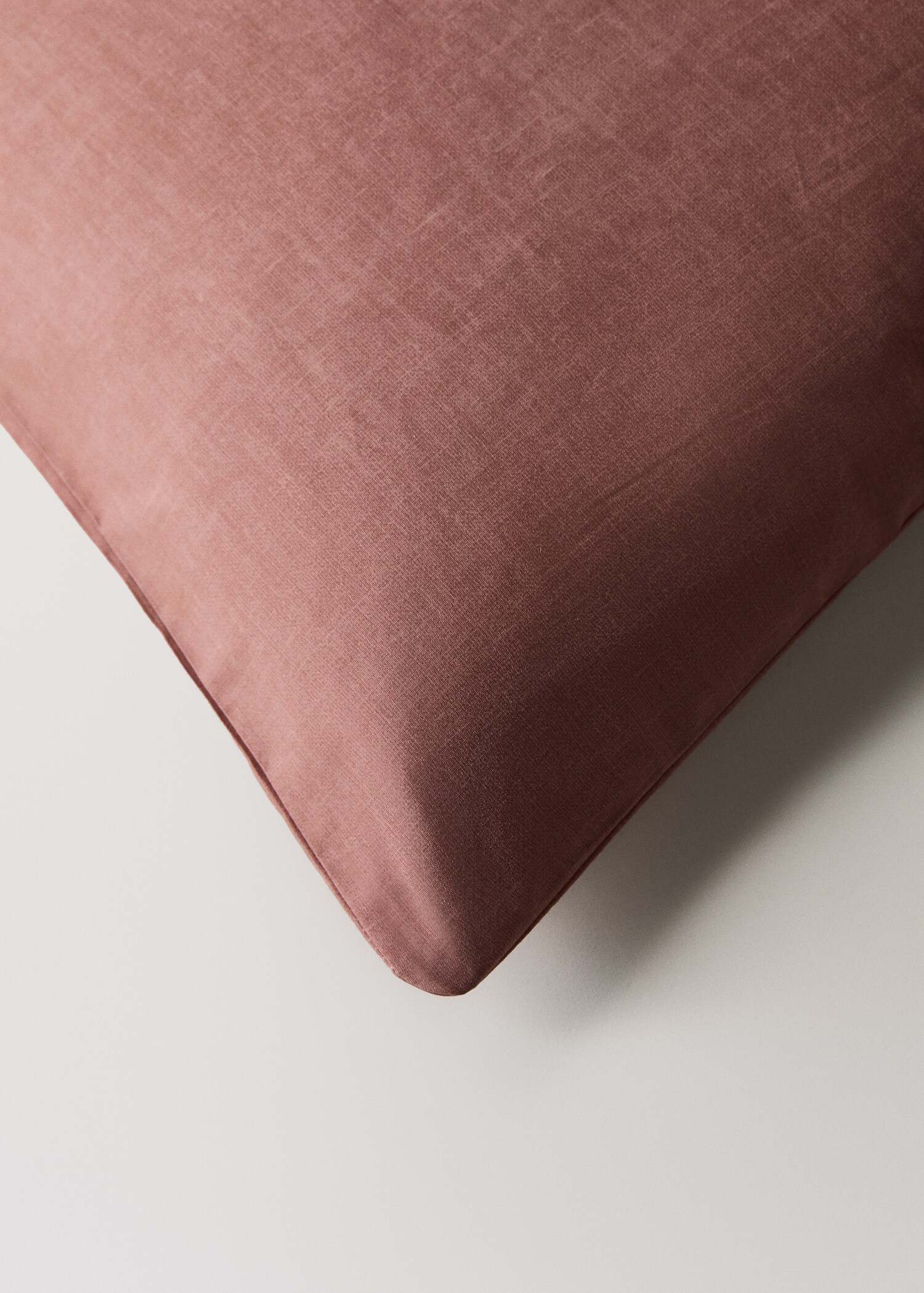 Floral print cotton percale duvet cover Single bed - Details of the article 3