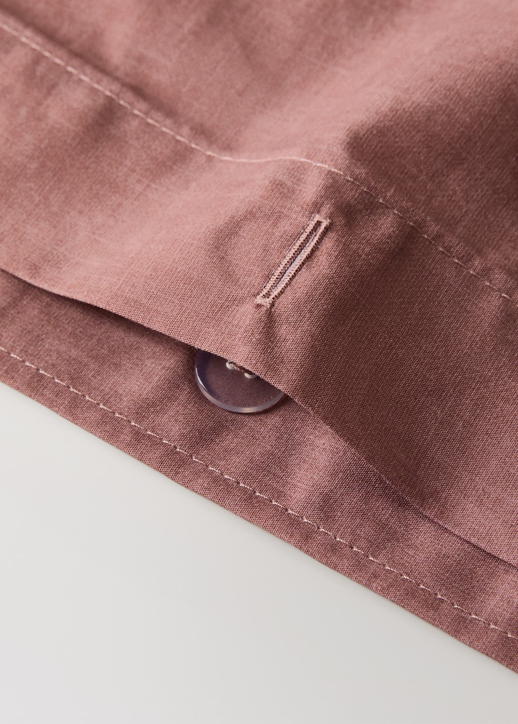 Percale cotton floral-print duvet cover for 135/140 cm bed