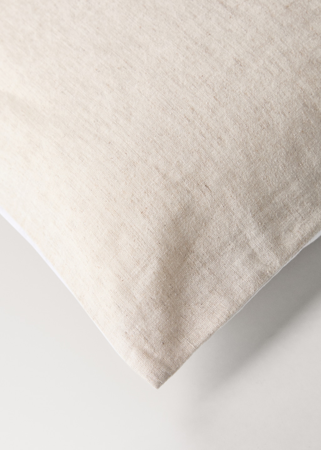 Children's cotton-linen duvet cover with embroidered hedgehogs for 90 cm bed