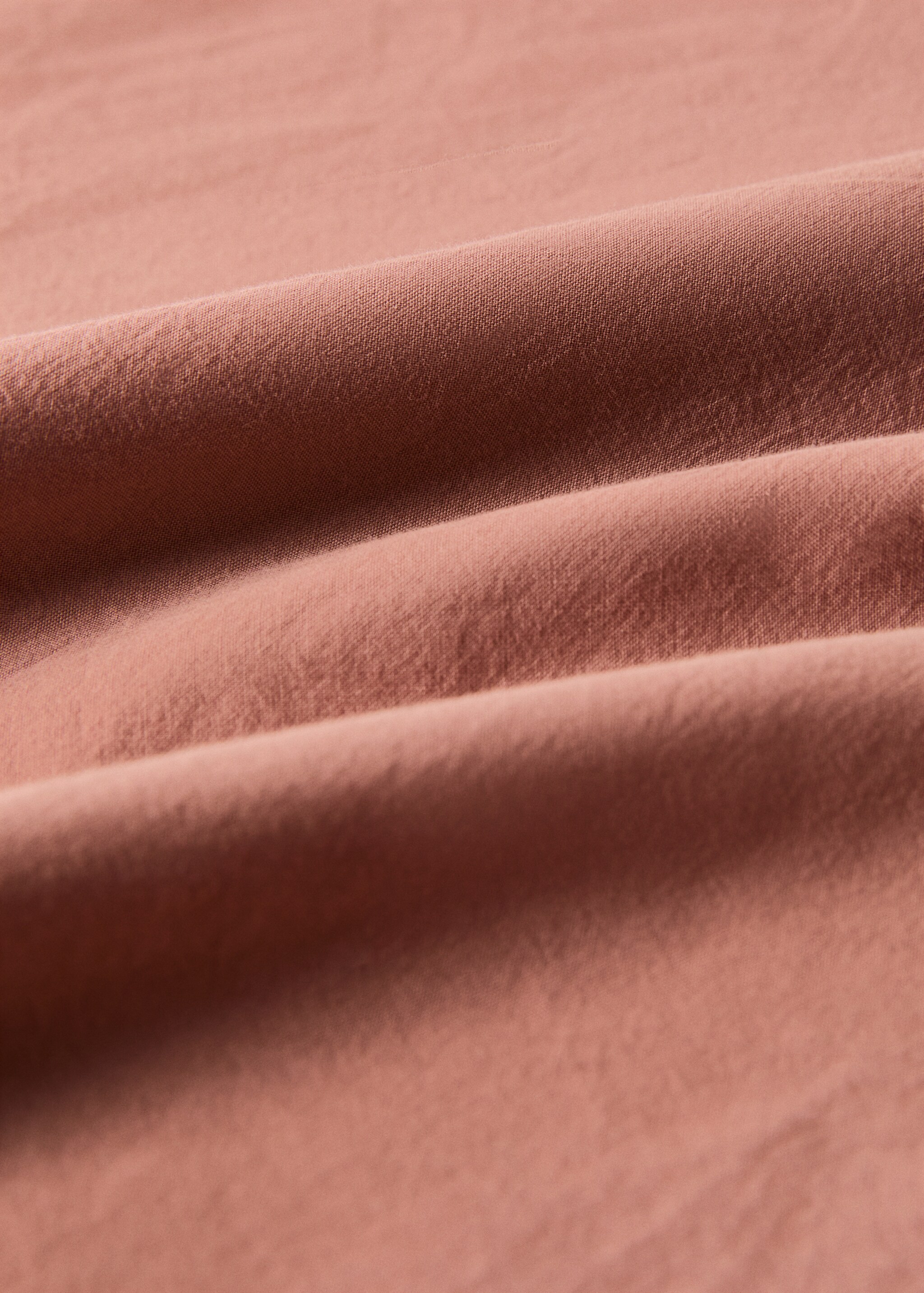 Washed-cotton duvet cover Queen bed - Details of the article 2
