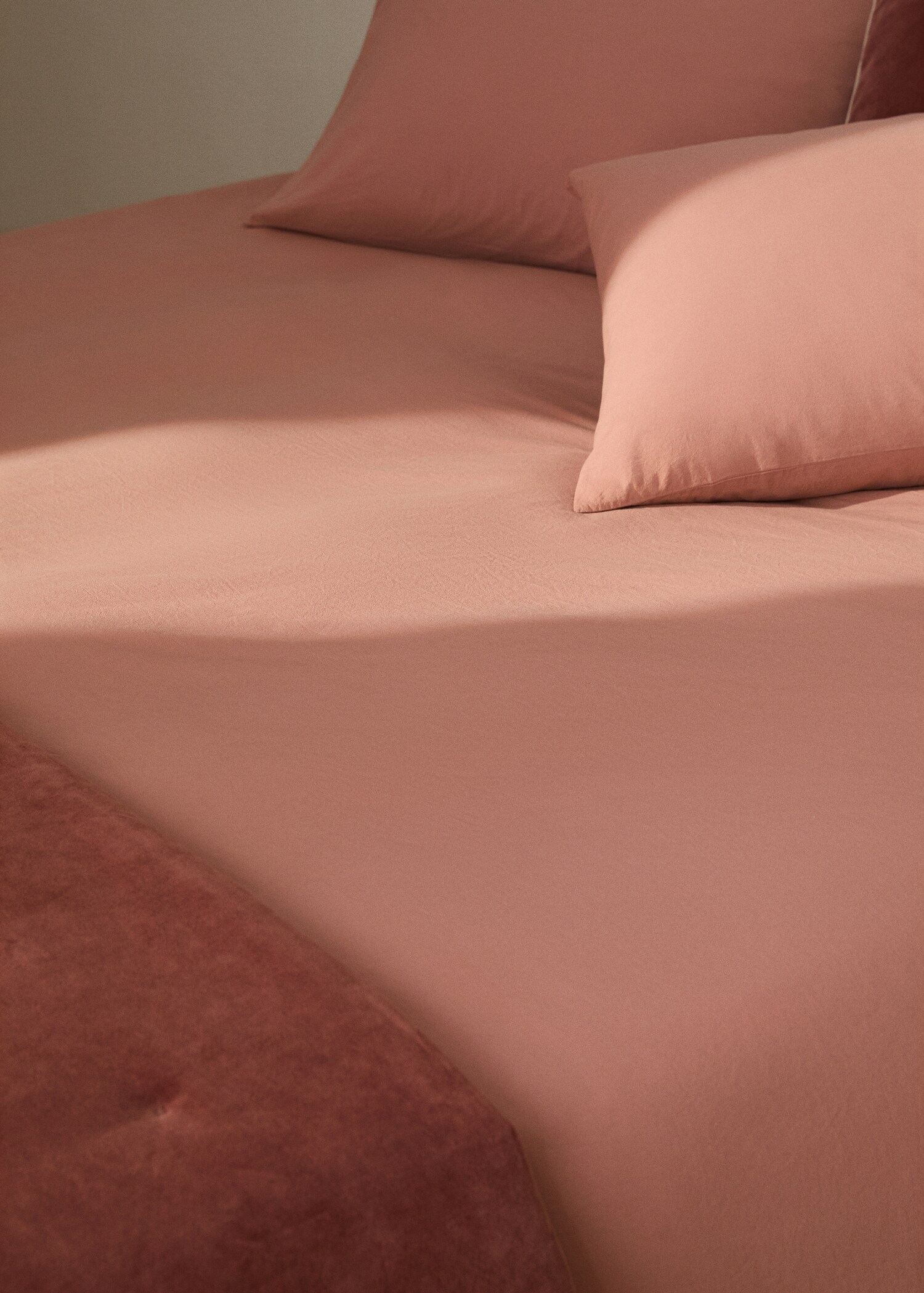 Washed-cotton duvet cover Queen bed - Details of the article 7