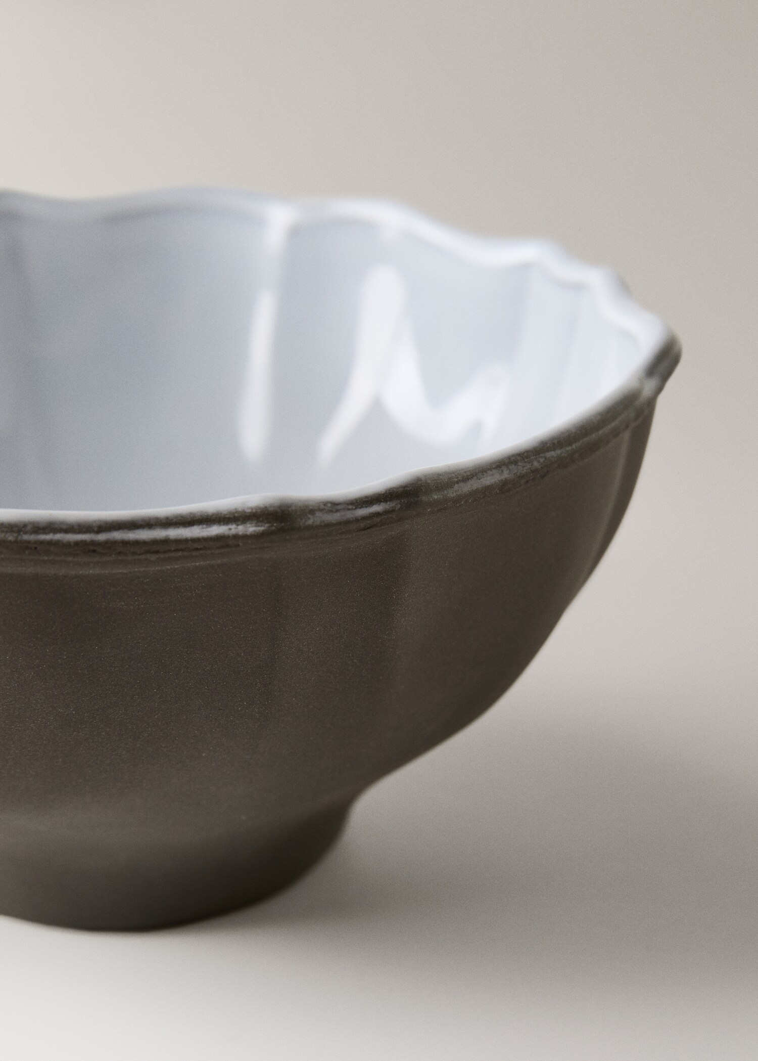 Small recycled stoneware bowl - Детальніше про товар 1