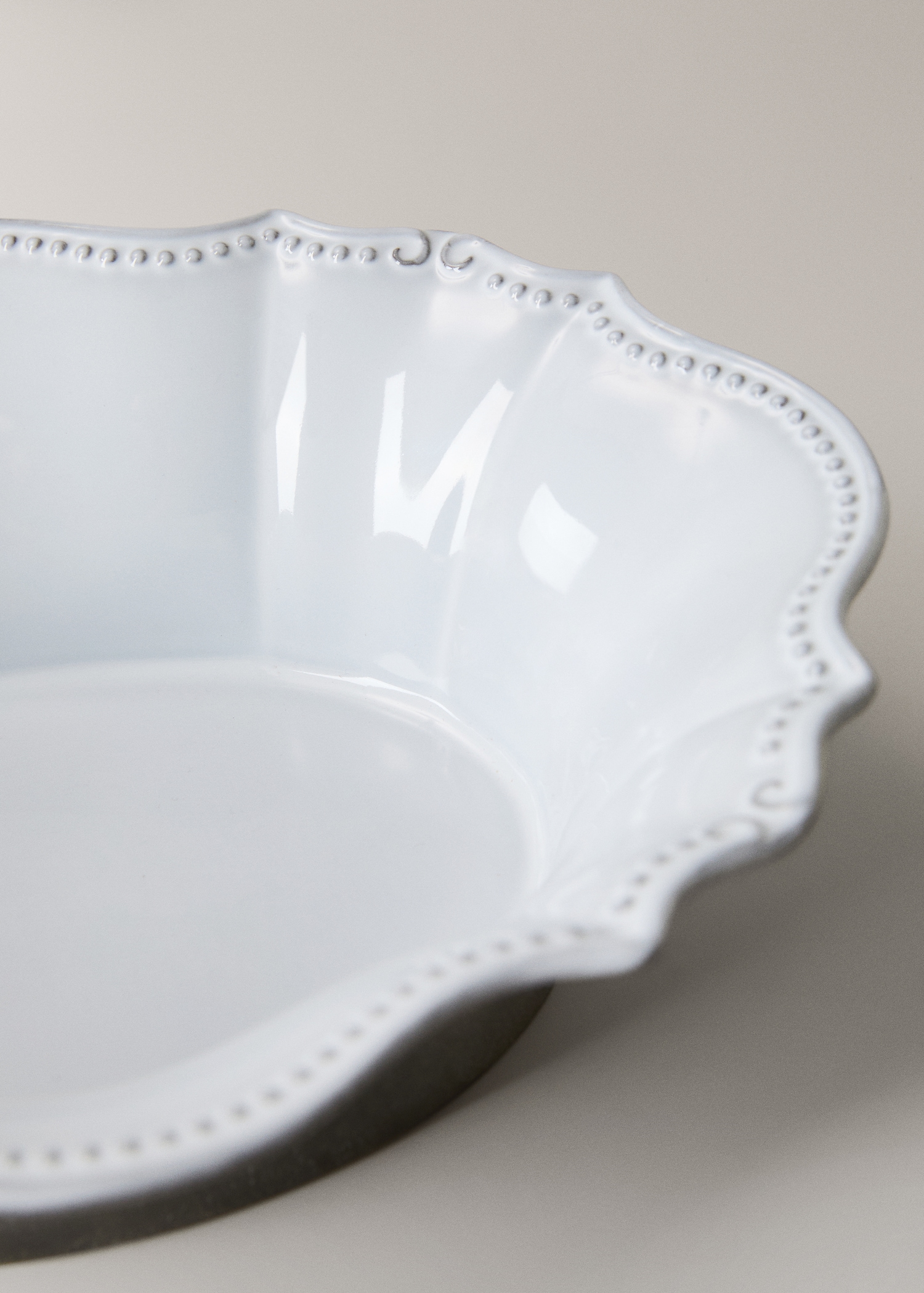Large recycled stoneware bowl - Детальніше про товар 1