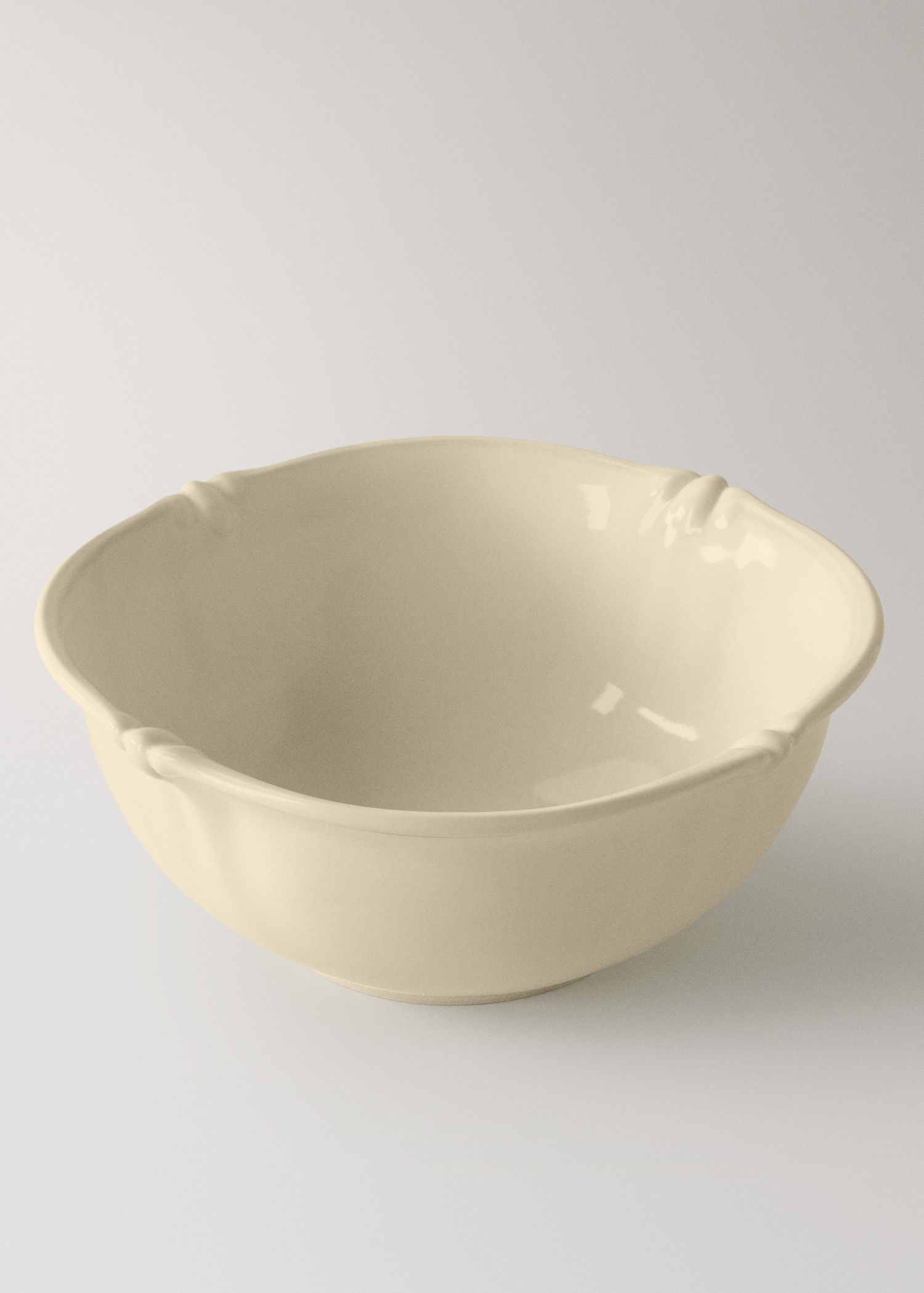 Oval stoneware bowl - Details of the article 1