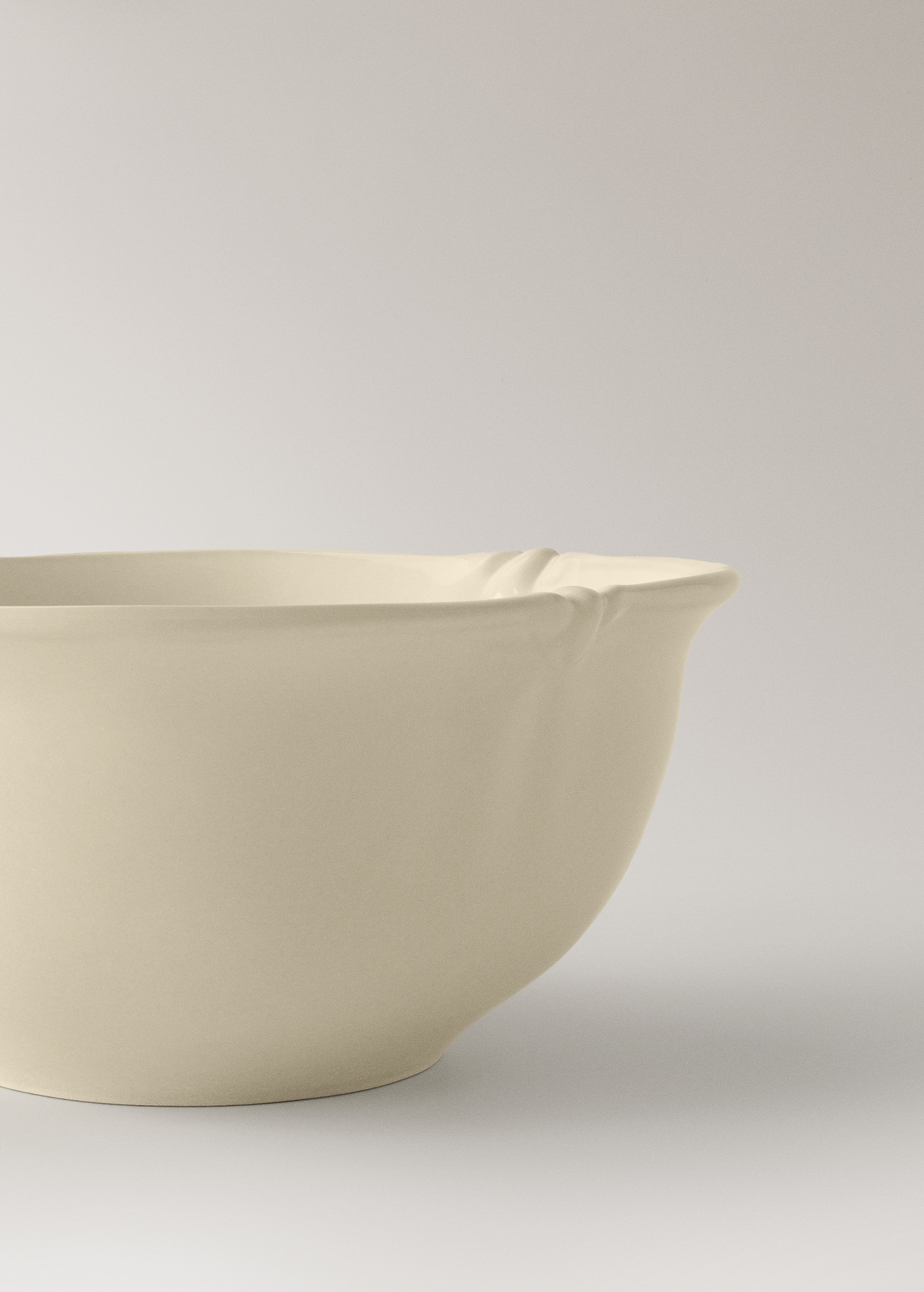 Oval stoneware bowl - Details of the article 2