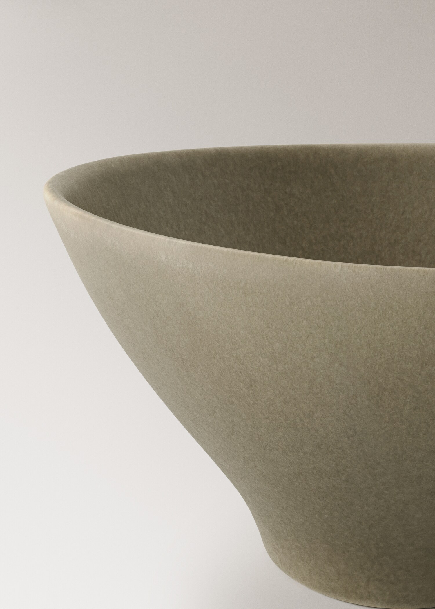 Large organic stoneware bowl - Details of the article 2