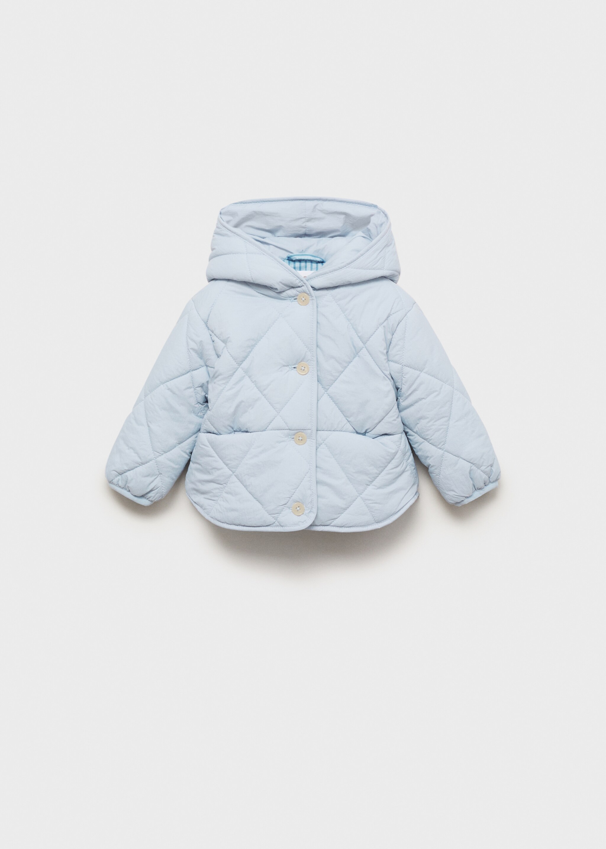 Anorak matelassé capuche - Article sans modèle
