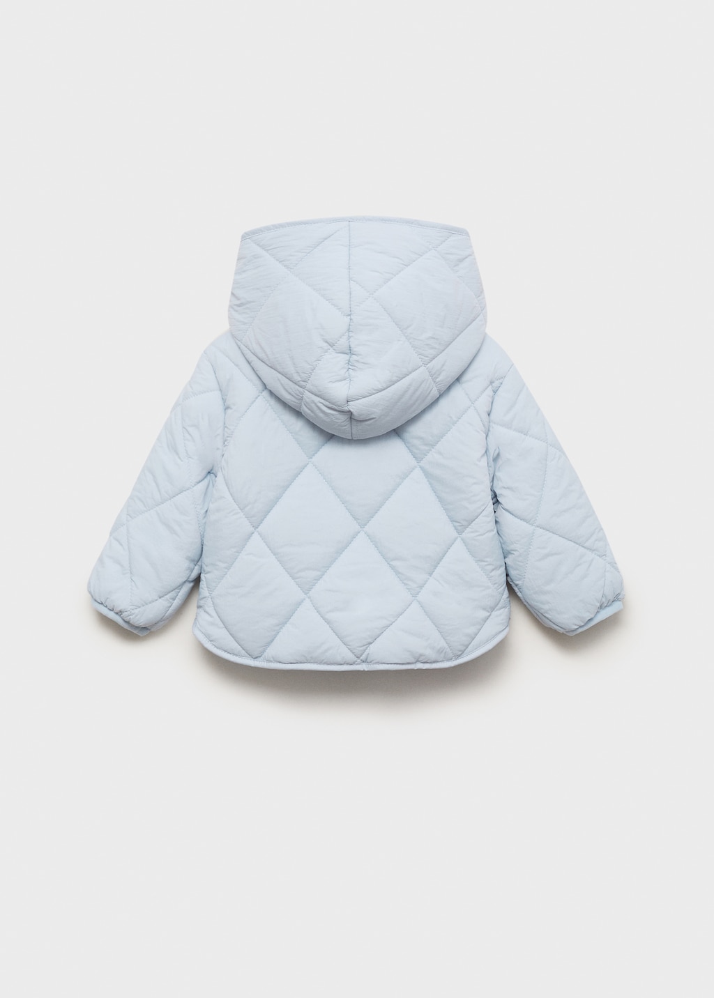 Hood puffer coat